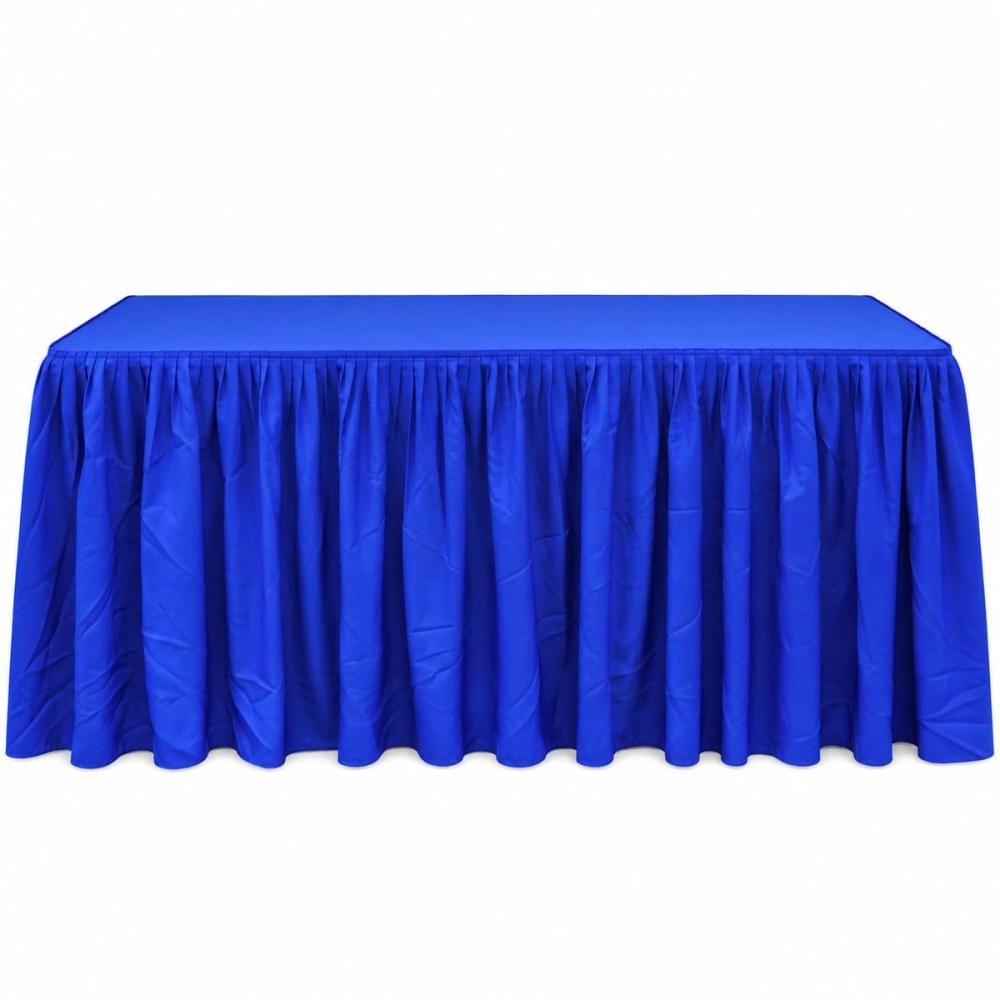 Rucha para mesa rectangular — Azul rey