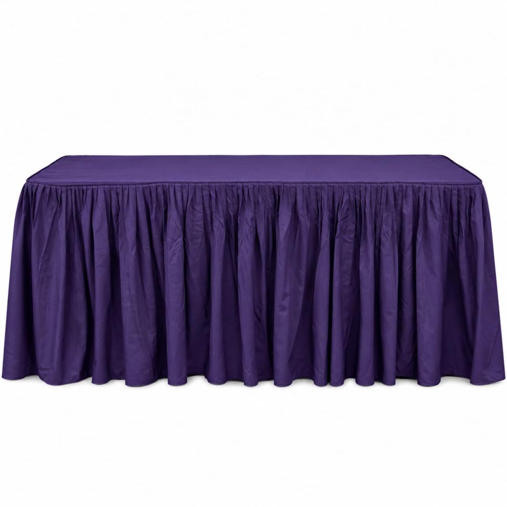 Rucha para mesa rectangular — Morado oscuro