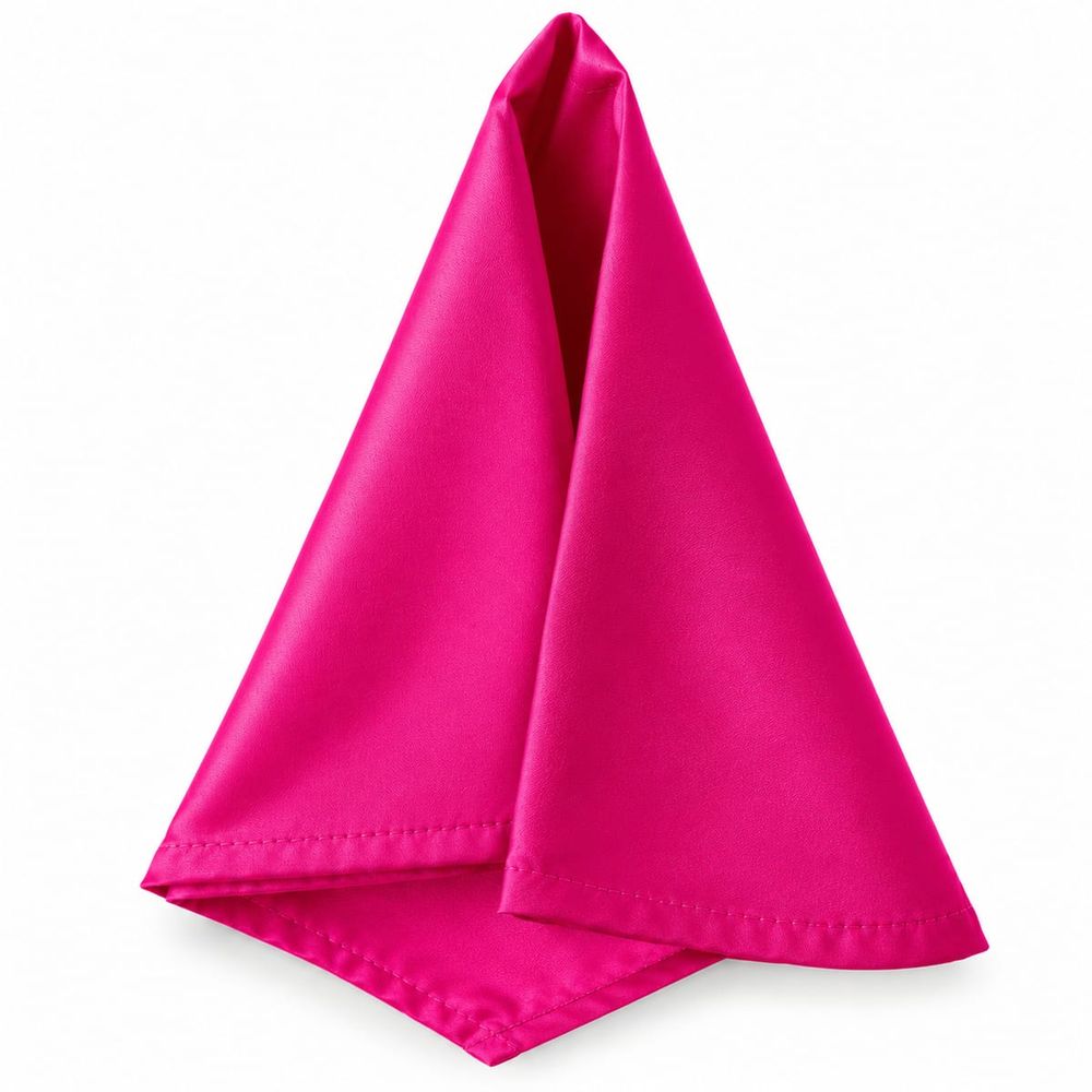 Servilleta satinada — Fucsia