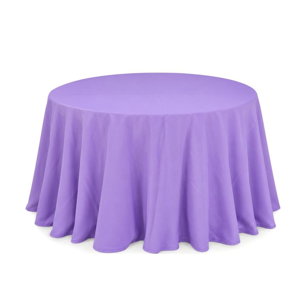 Mantel redondo 60" liso — Lila