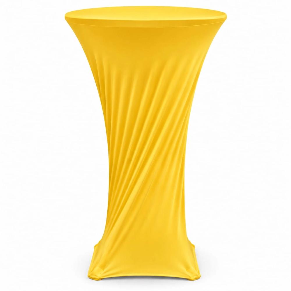 Lycra para mesa coctelera — Amarillo