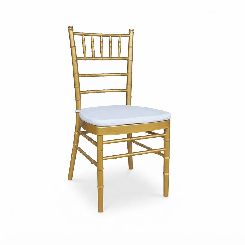 Silla Tiffany Baja — Dorada