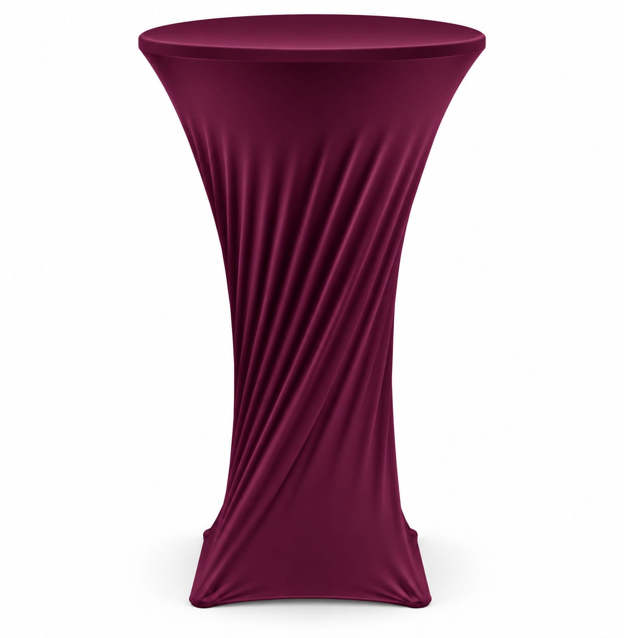 Lycra para mesa coctelera — Rojo vino
