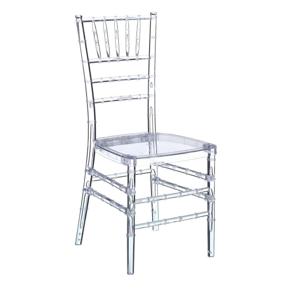Silla Tiffany Baja — Transparente