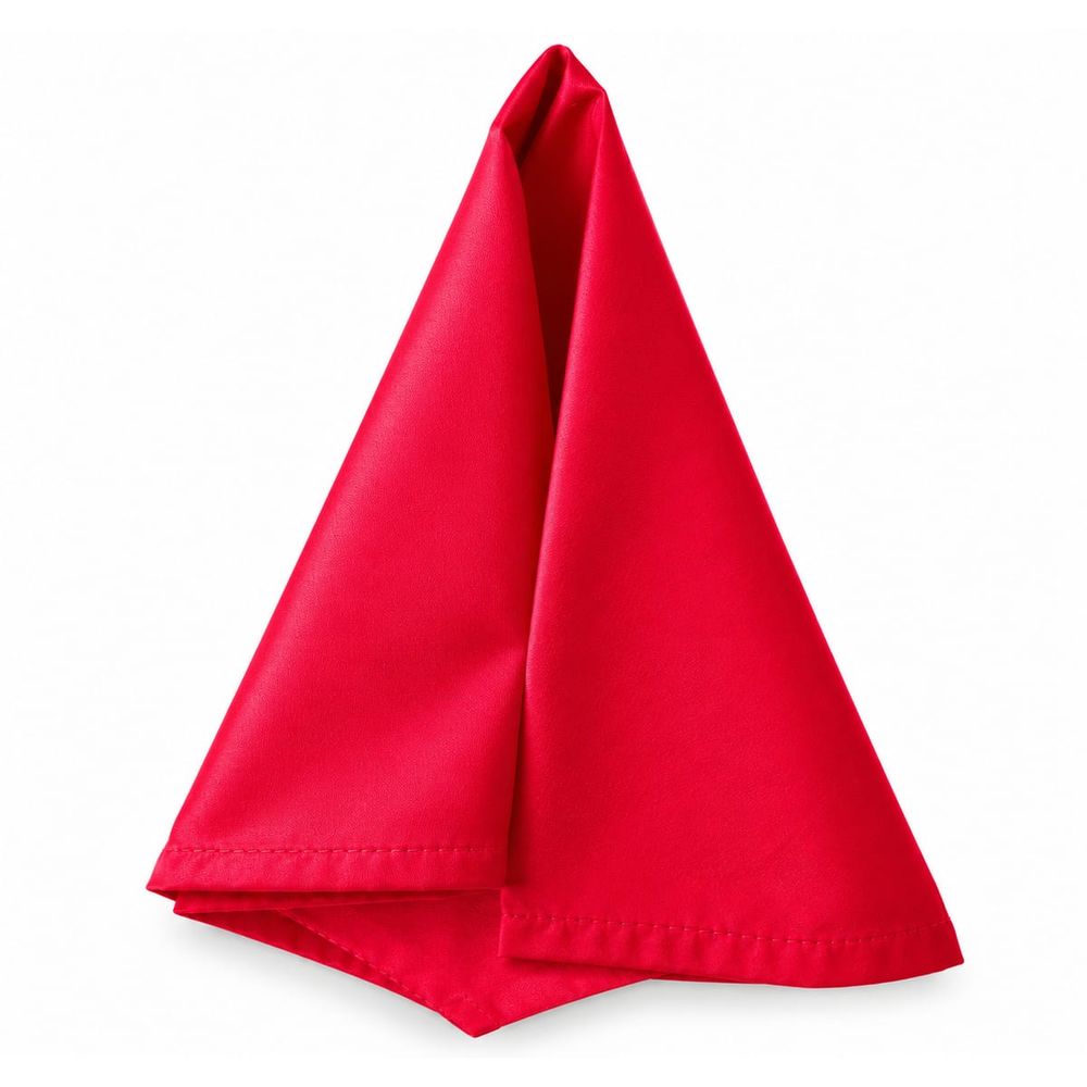 Servilleta satinada — Rojo