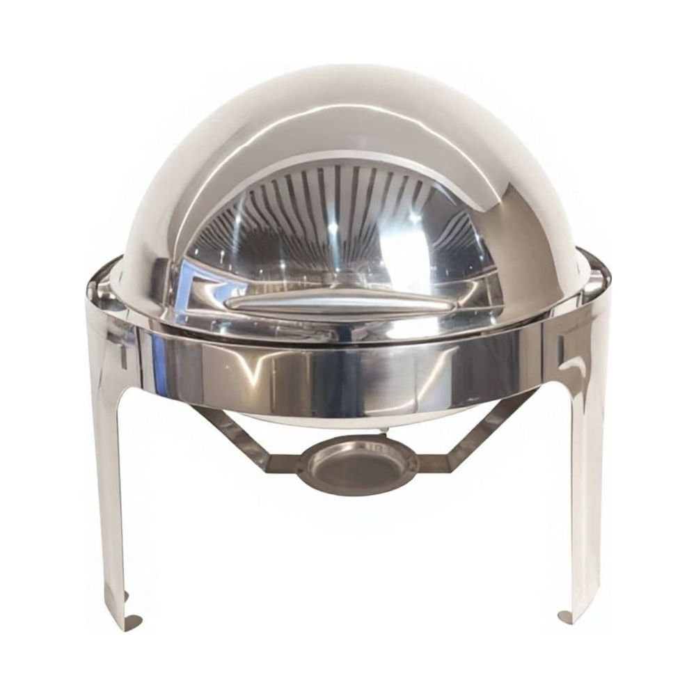 Chafing dish redondo con tapa rodante