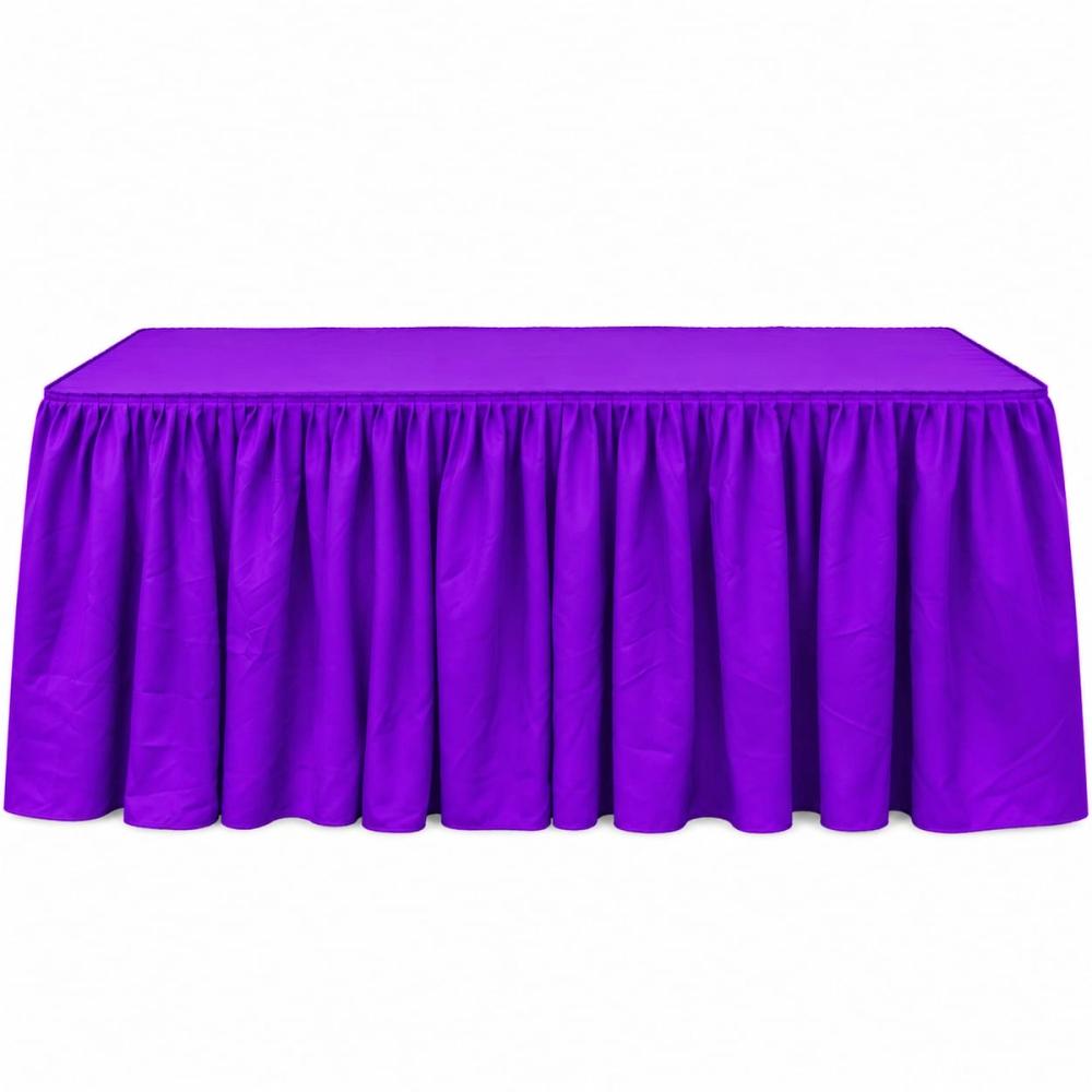 Rucha para mesa rectangular — Morado