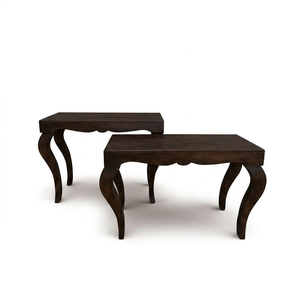 Mesa Duo Isabelina — Chocolate
