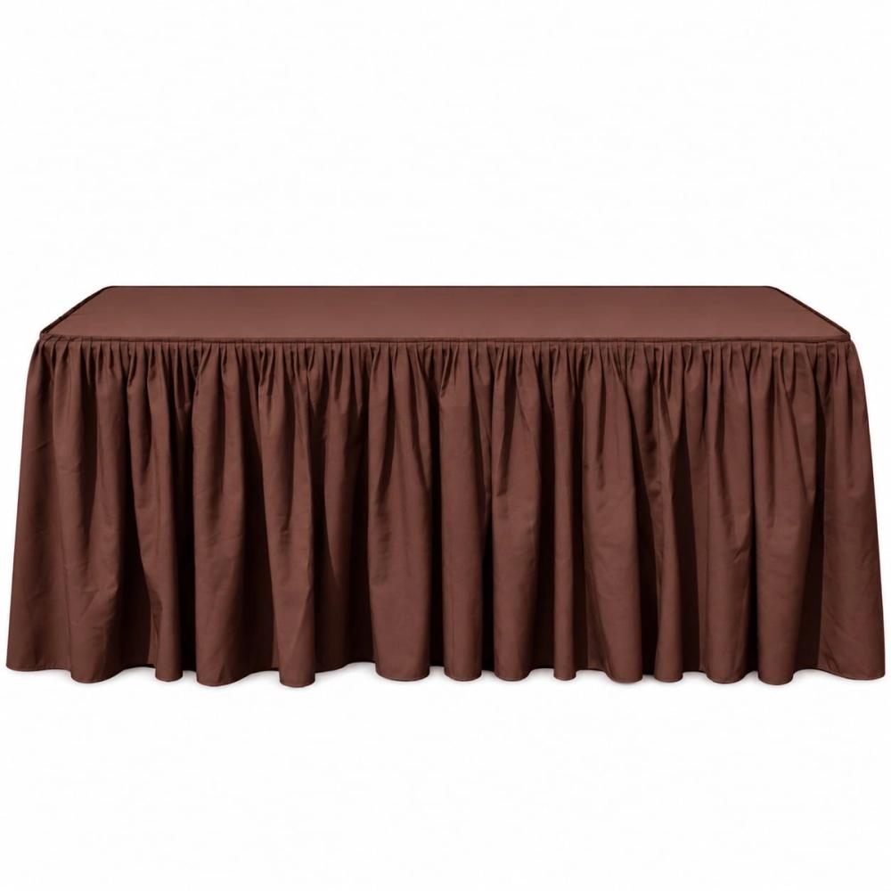 Rucha para mesa rectangular — Chocolate