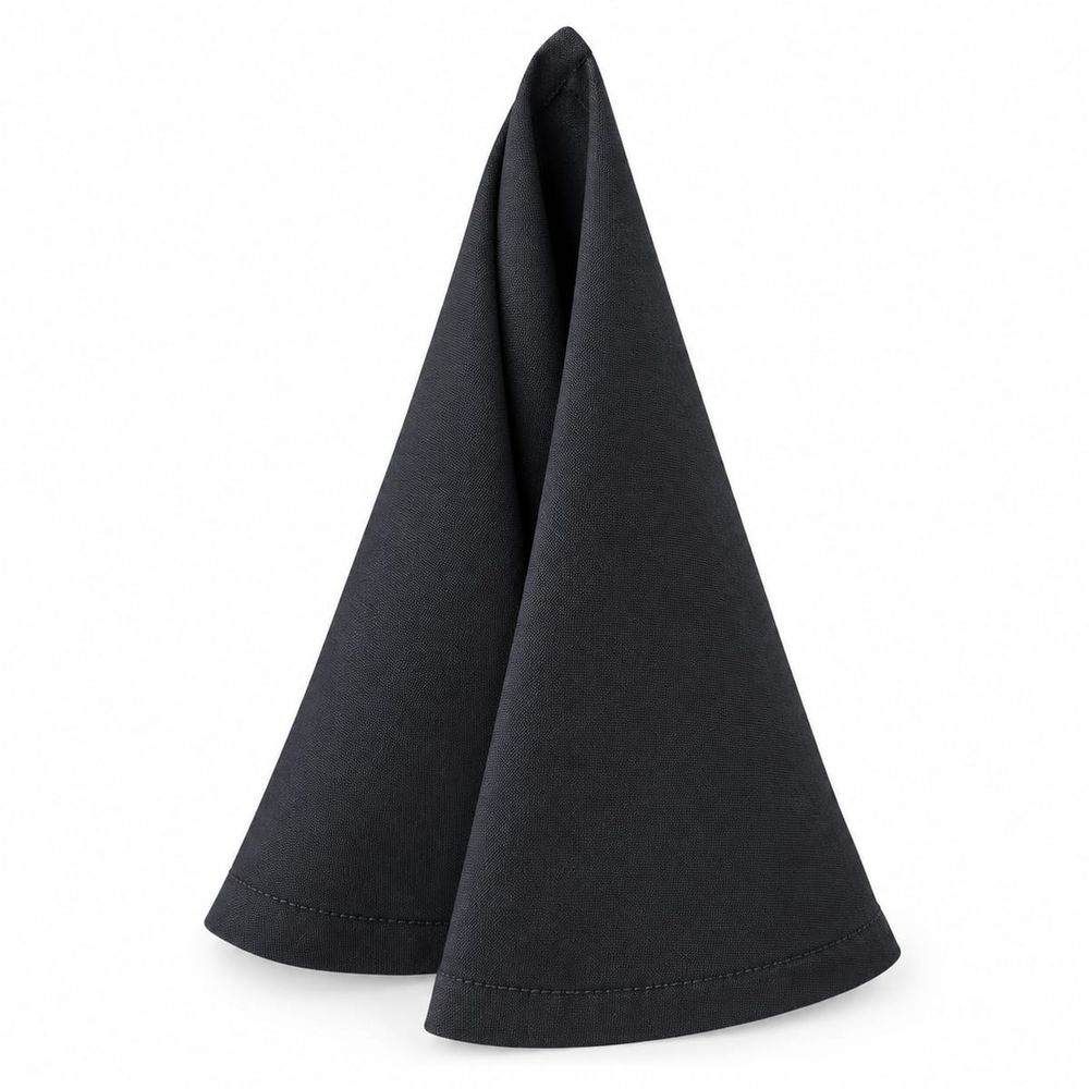 Servilleta de tela — Negro