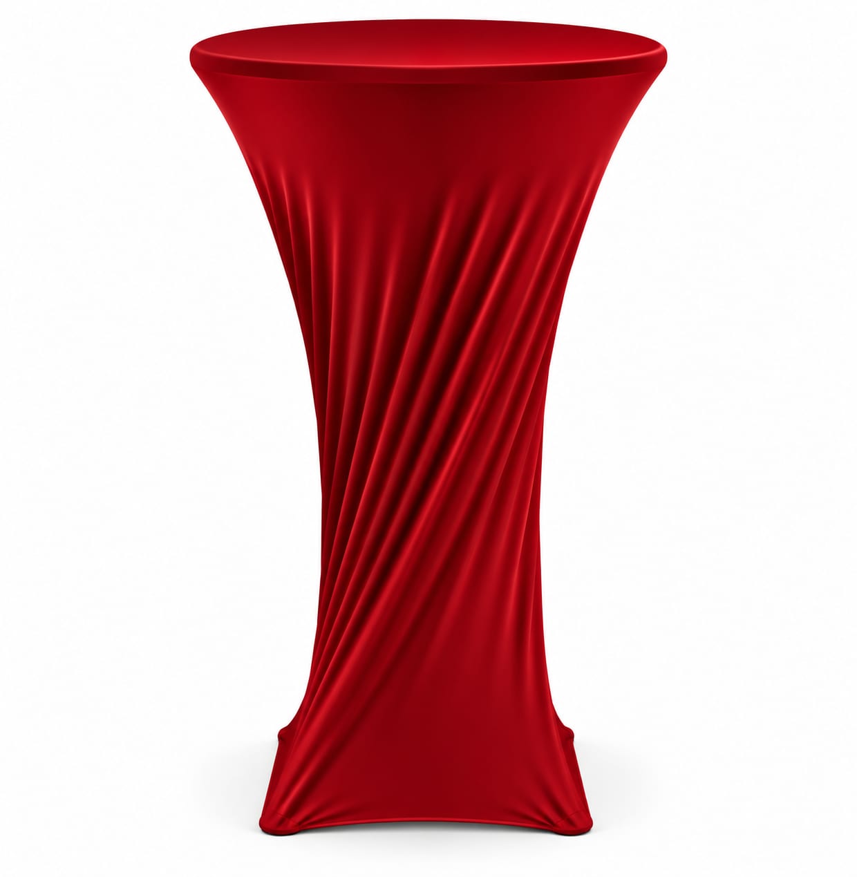 Lycra para mesa coctelera — Rojo