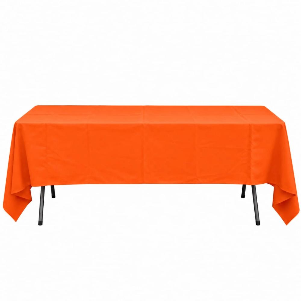 Mantel rectangular sencillo — Naranja