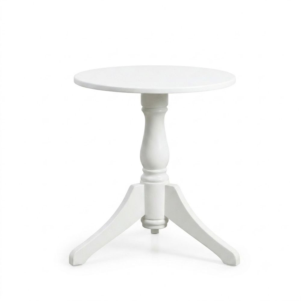 Mesa decorativa individual - Baja — Blanca