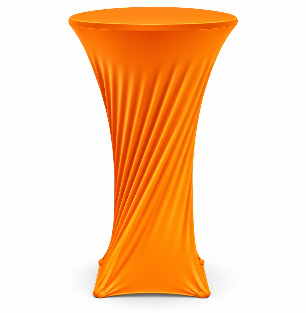 Lycra para mesa coctelera — Naranja neon
