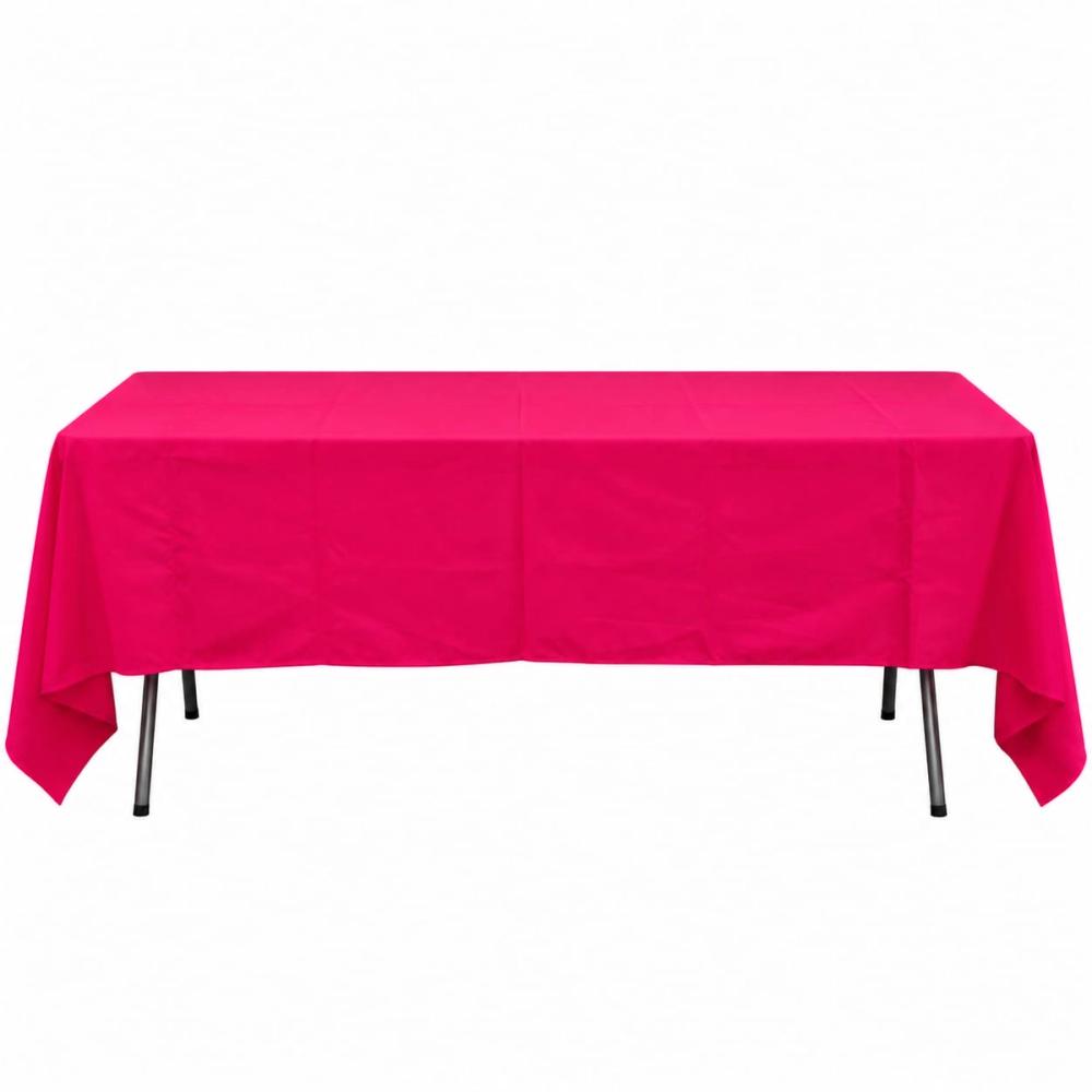 Mantel rectangular sencillo — Fucsia