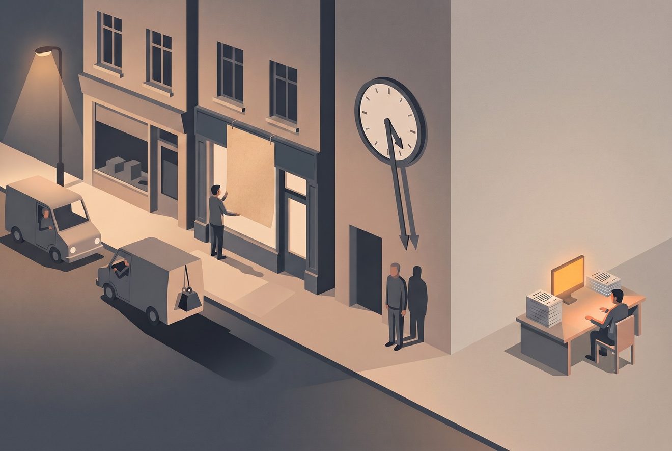 One street at dusk: three small businesses that have grown by taking something on.