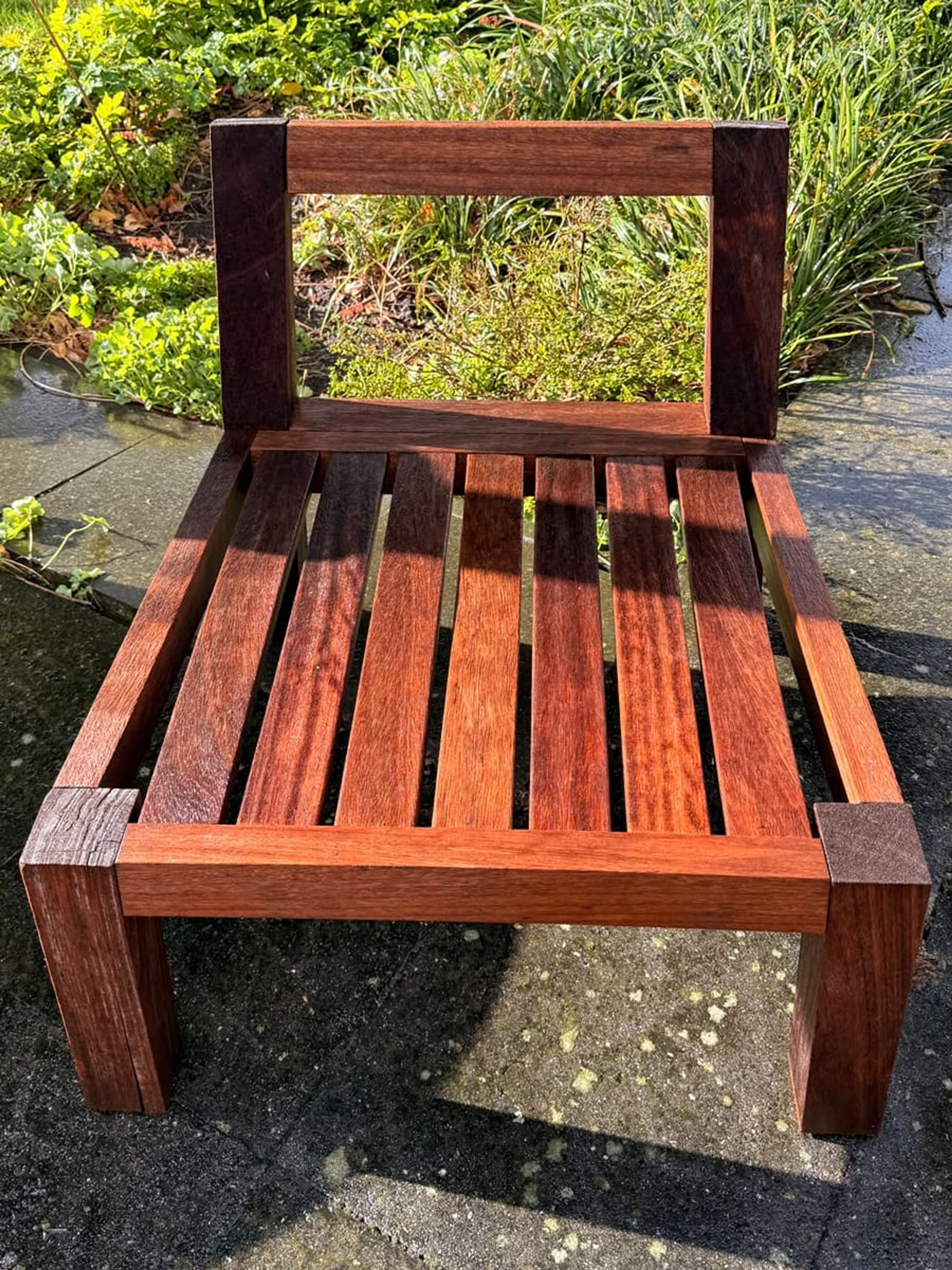 Teakhouten meubel reiniging  na