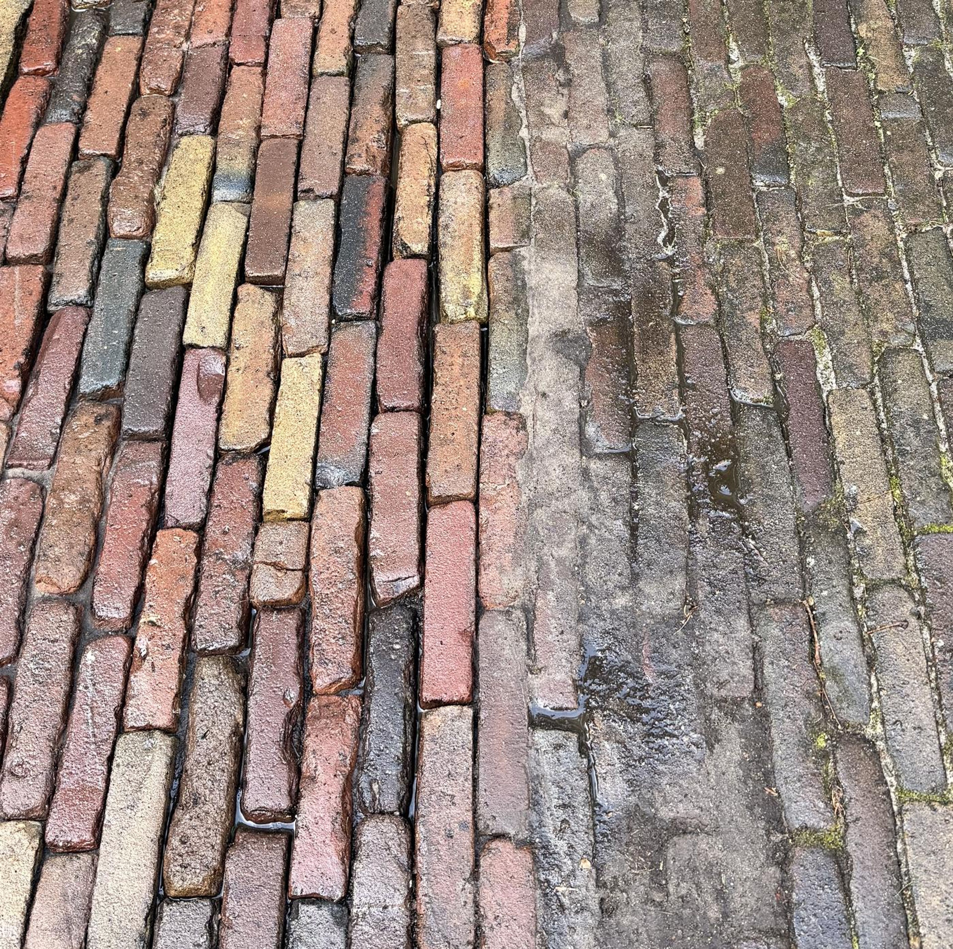 Tegel en terras reiniging in 't Gooi