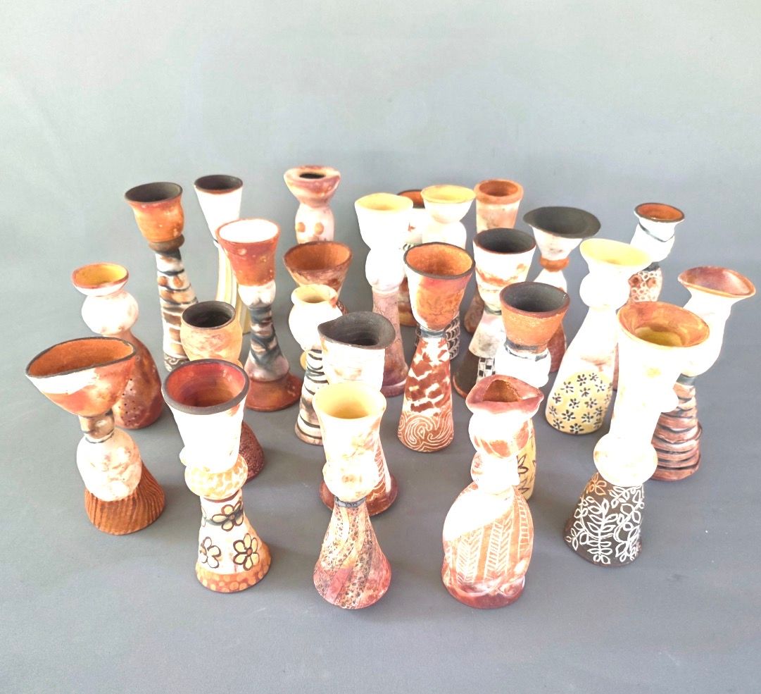 Women's Circle Installation, ceramic sculpture by Paula Bowie, available at Straddievarious Brisbane art gallery