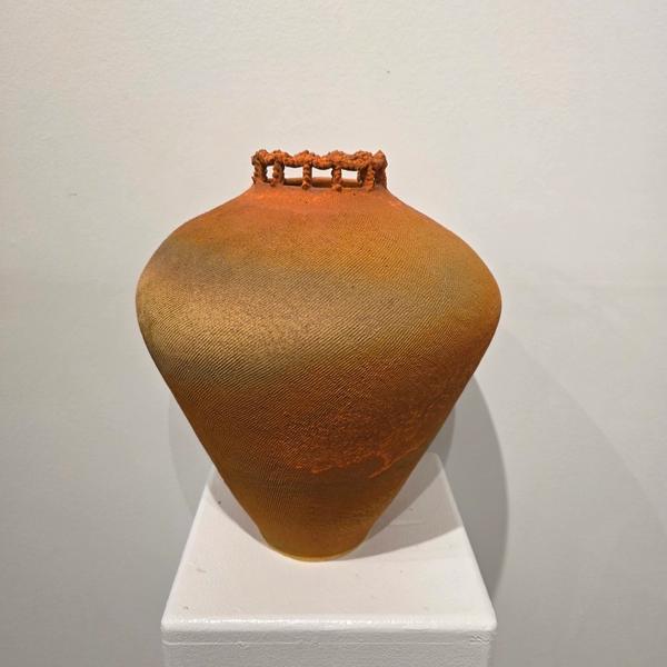 Sunset Over The Bay, ceramic sculpture by Paula Bowie, available at Straddievarious Brisbane art gallery