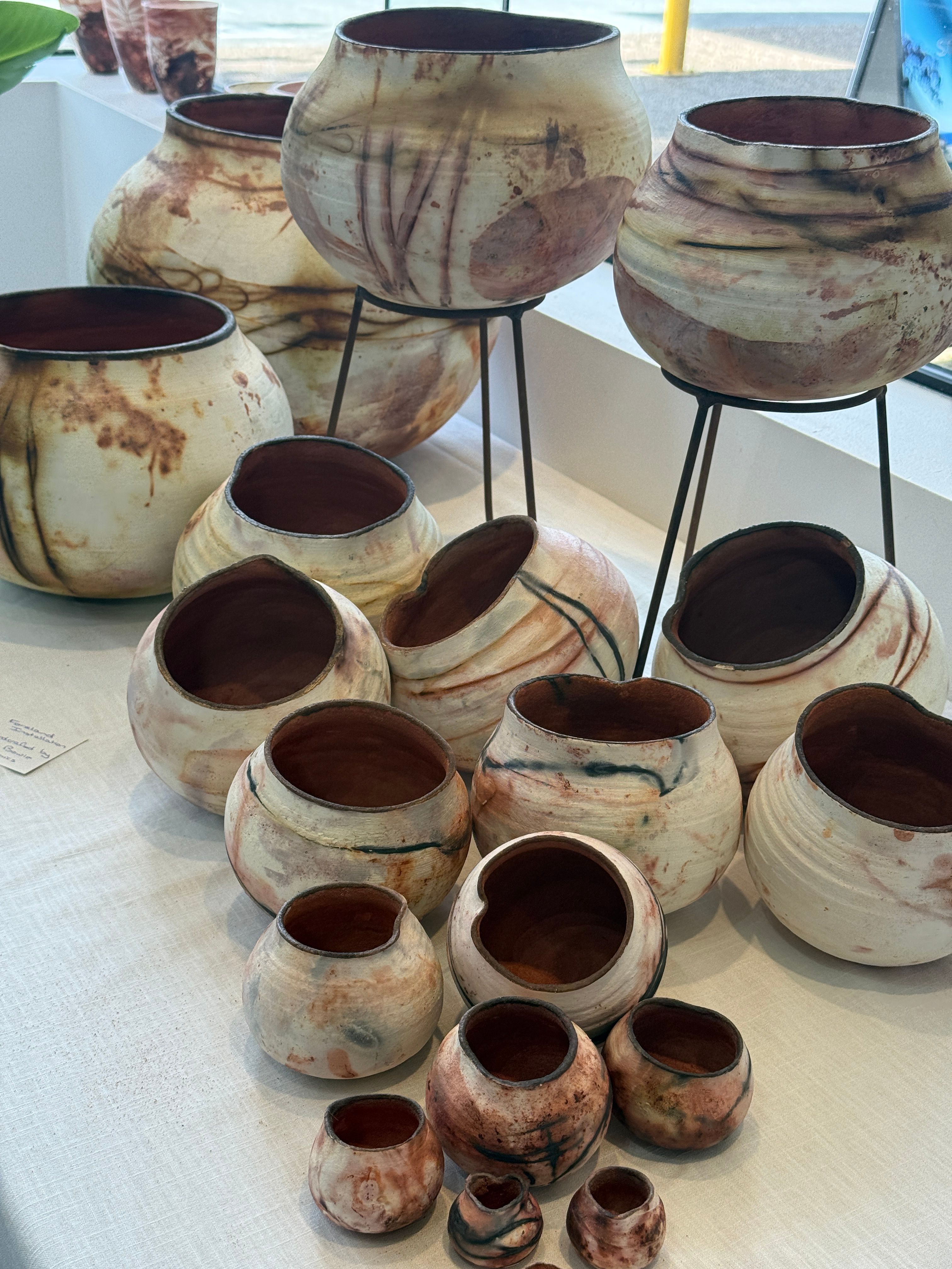Foreland Installation, ceramic sculpture by Paula Bowie, available at Straddievarious Brisbane art gallery