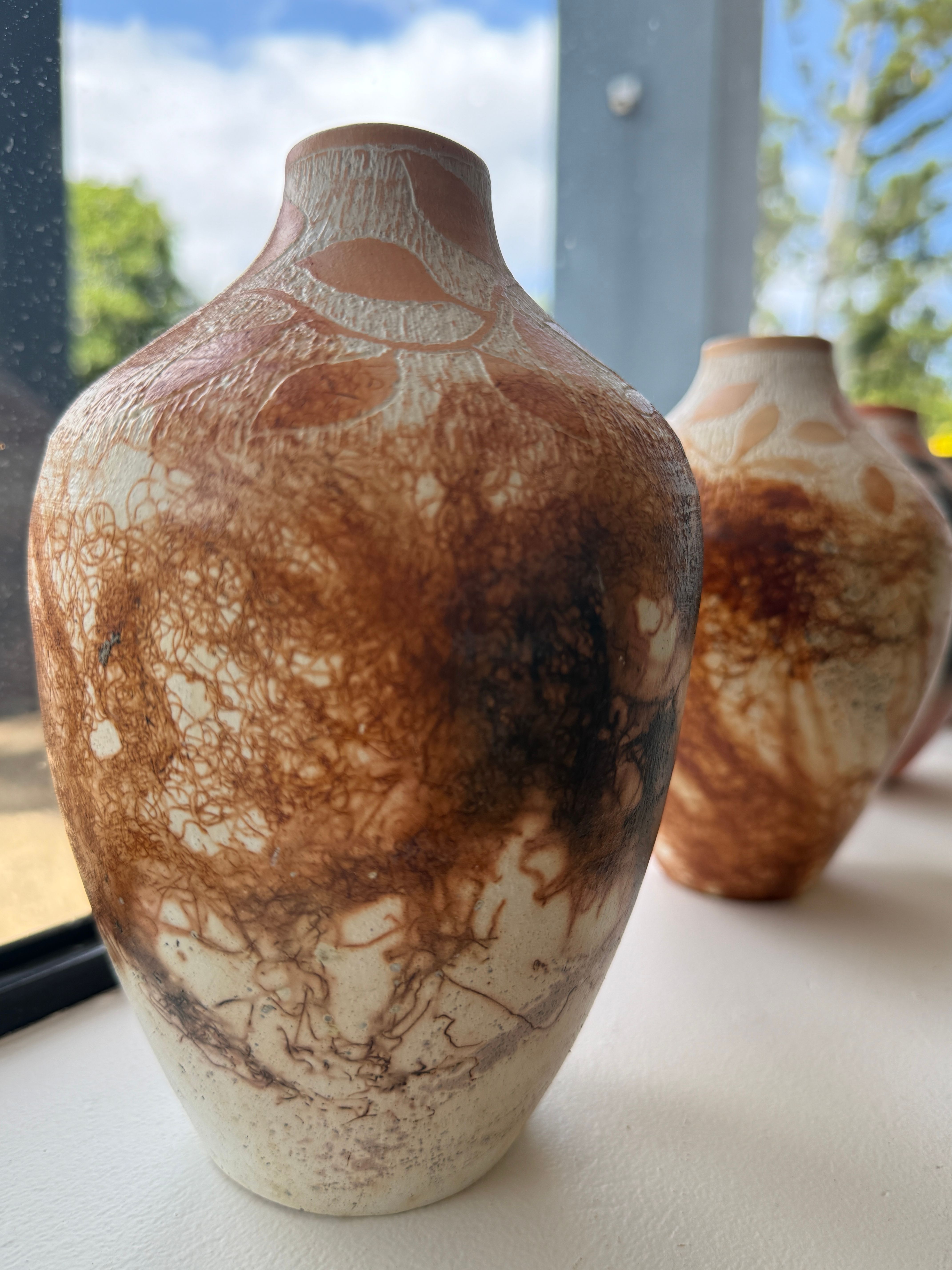 Mangroves, ceramic sculpture by Paula Bowie, available at Straddievarious Brisbane art gallery