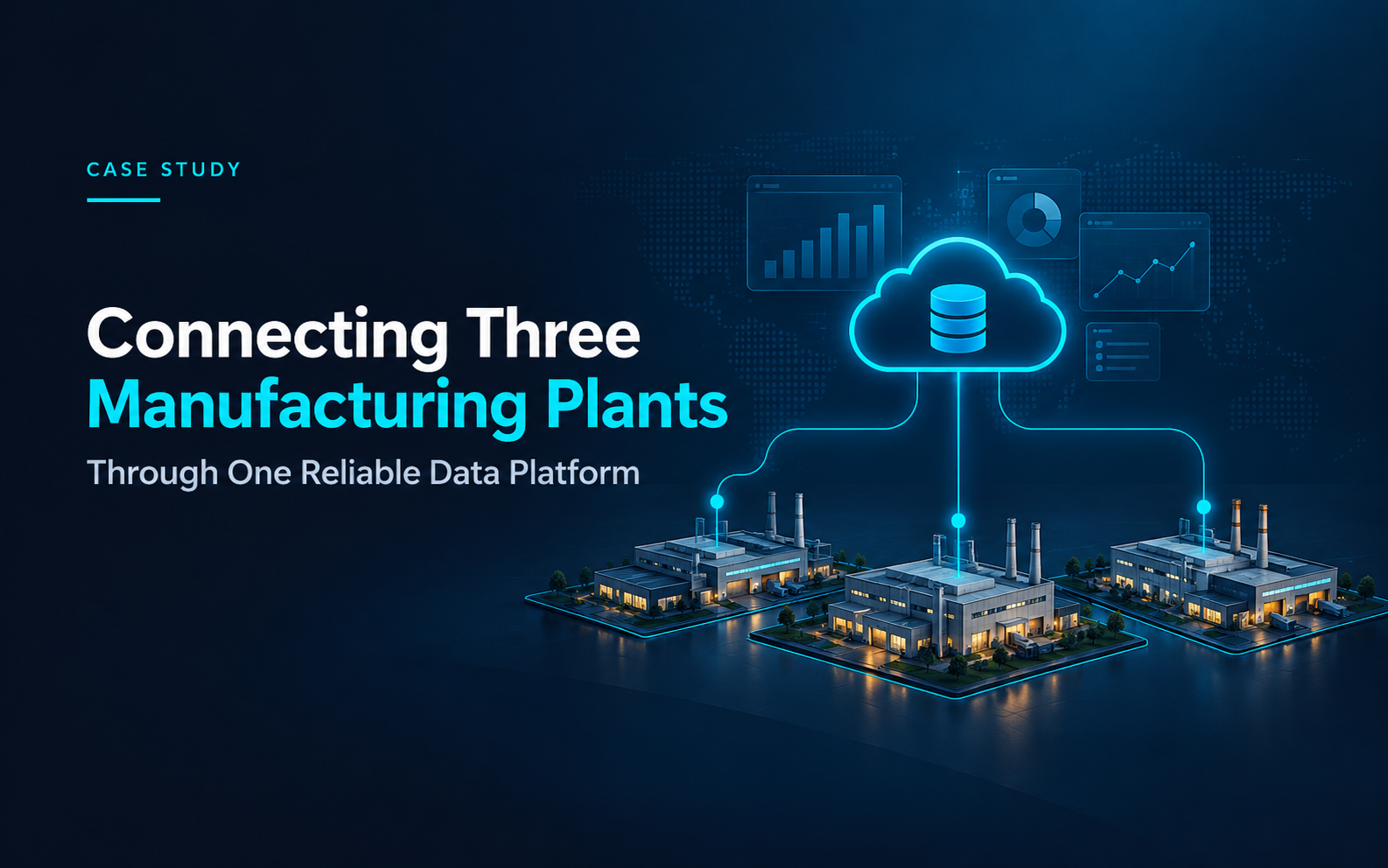 Reliable Data Platform for Three Manufacturing Plants
