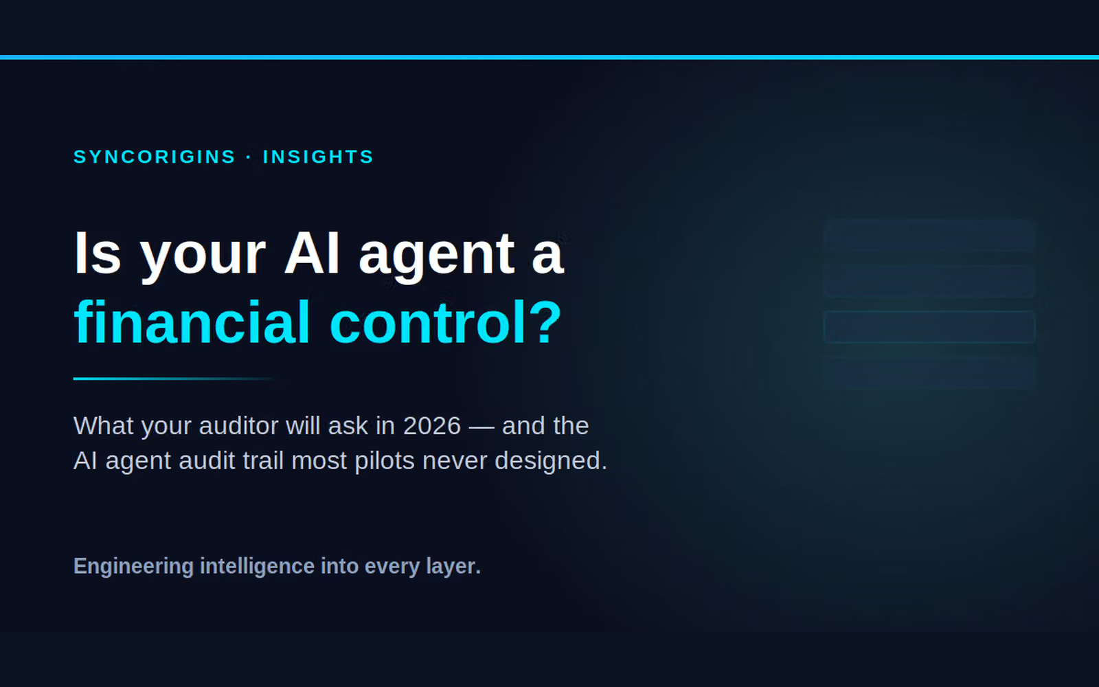AI agent audit trail