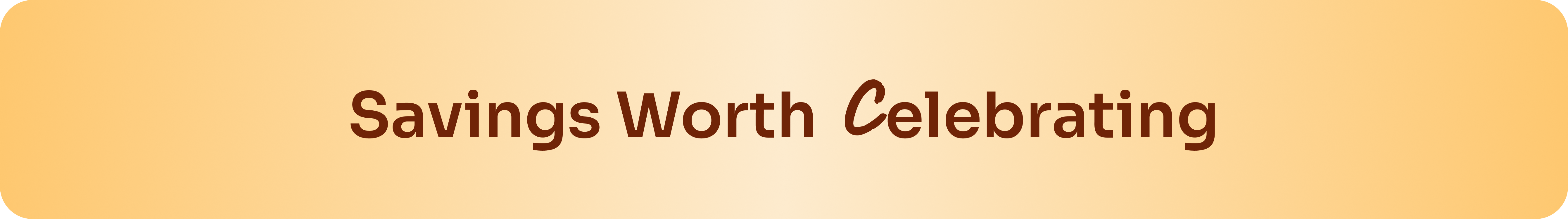 Saving corner desktop banner