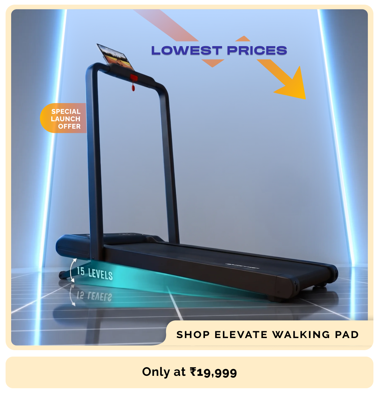 Walking Pad elevate