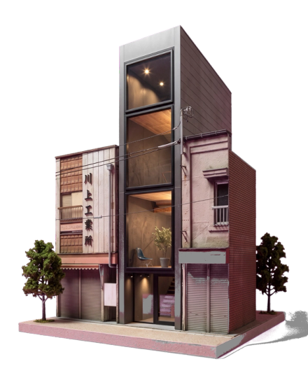 1.8 Metre Wide House — YUUA Architects and Associates