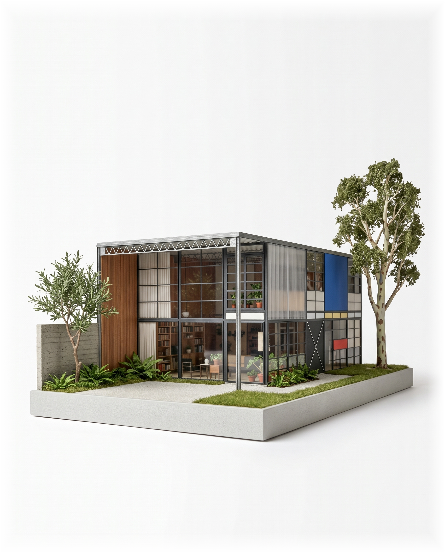 Eames House (Case Study #8) — Charles & Ray Eames