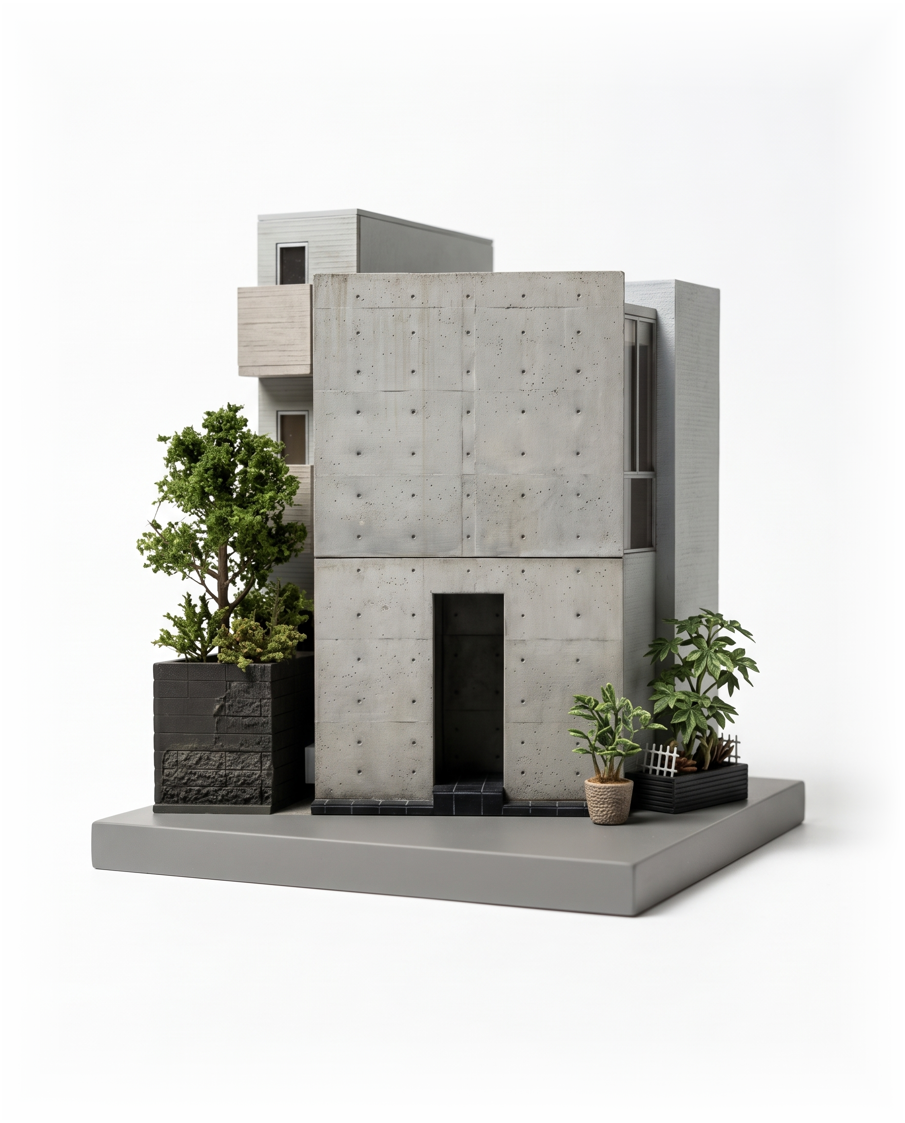 Row House in Sumiyoshi (Azuma House) — Tadao Ando