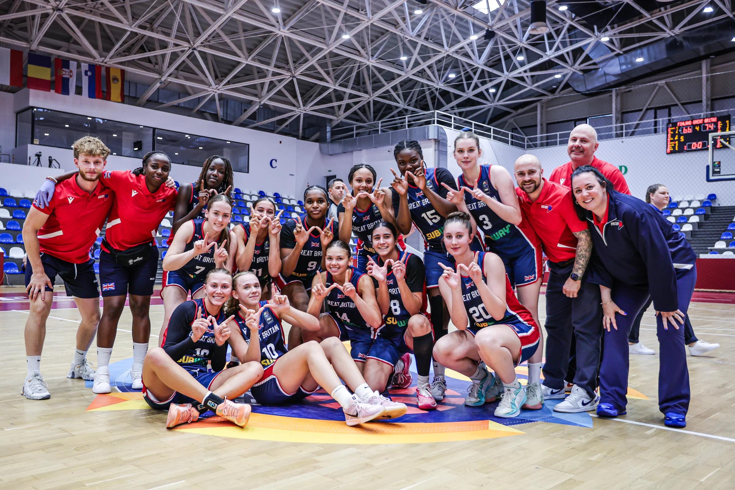 GB achieve highest ever finish at U16 Women's EuroBasket