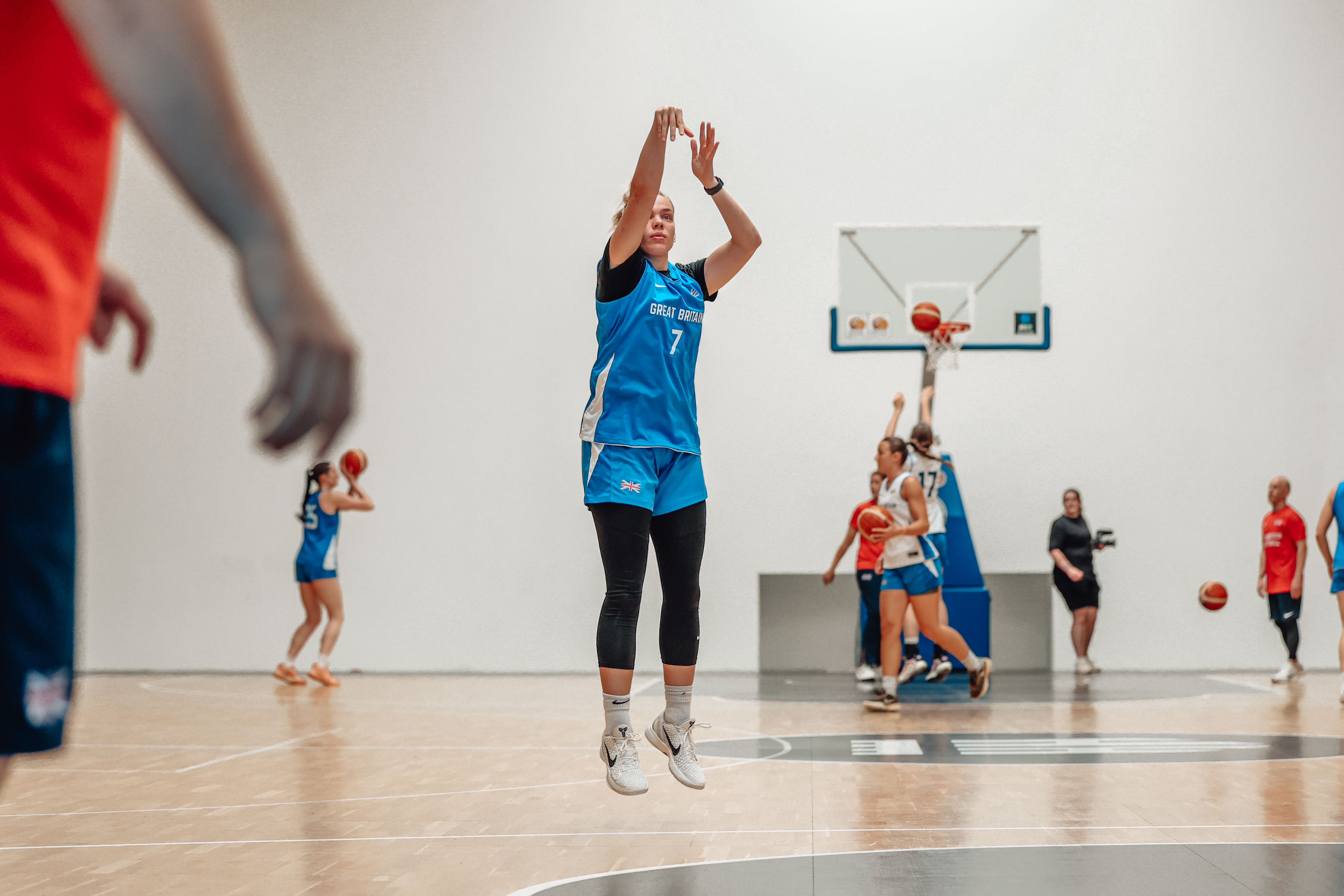 GB Women arrive in Germany for EuroBasket 2025