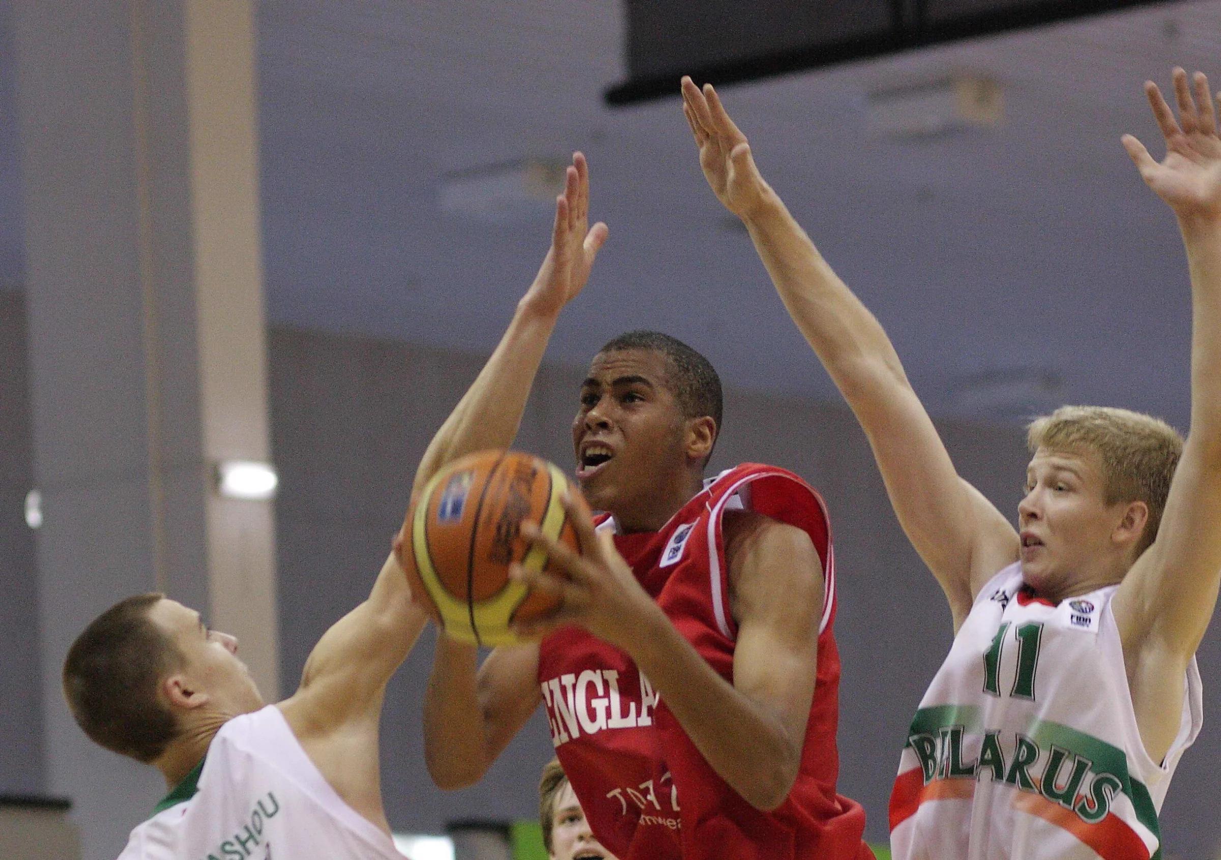 Josh-Ward Hibbert playing for England