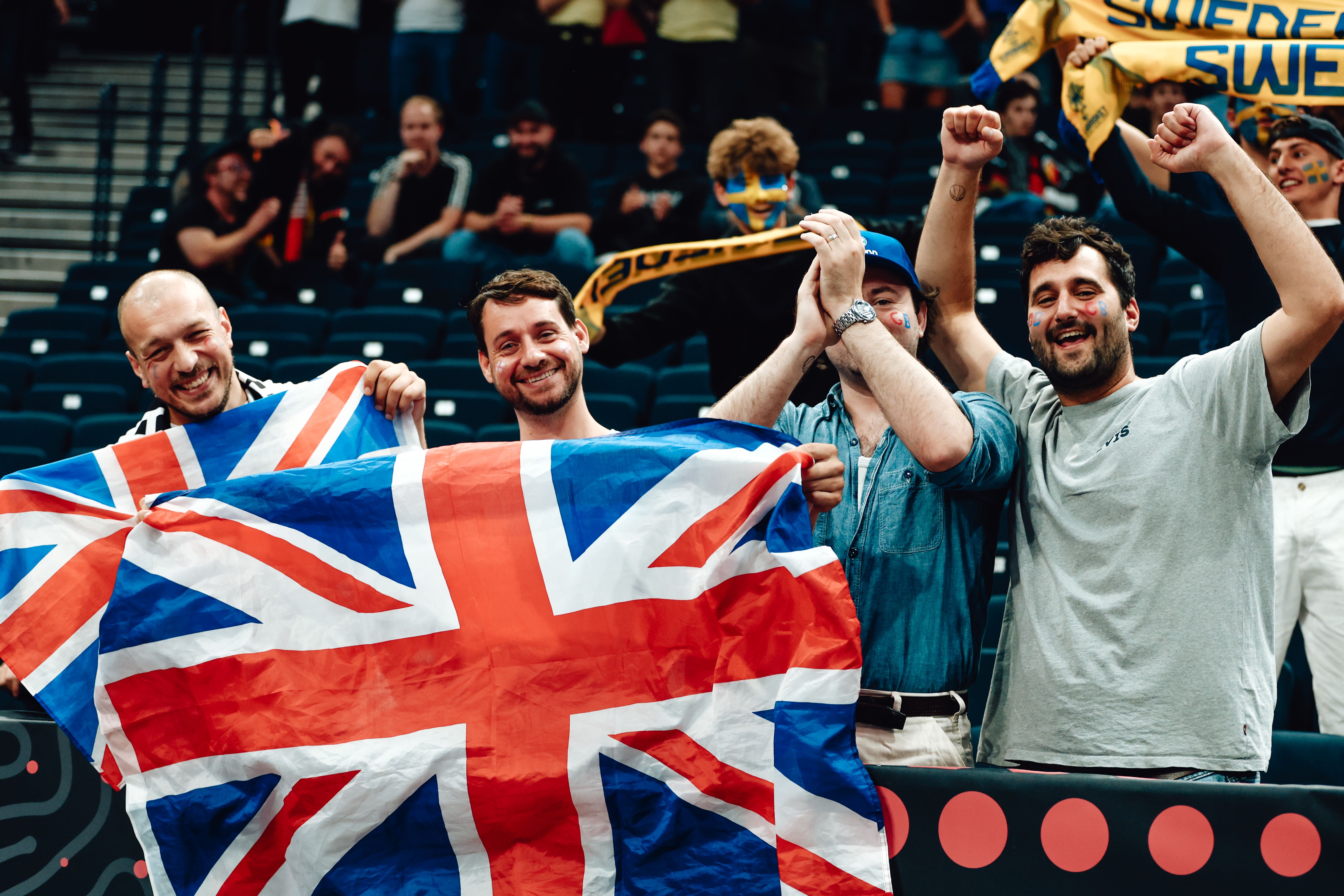 GB Fans at EuroBasket