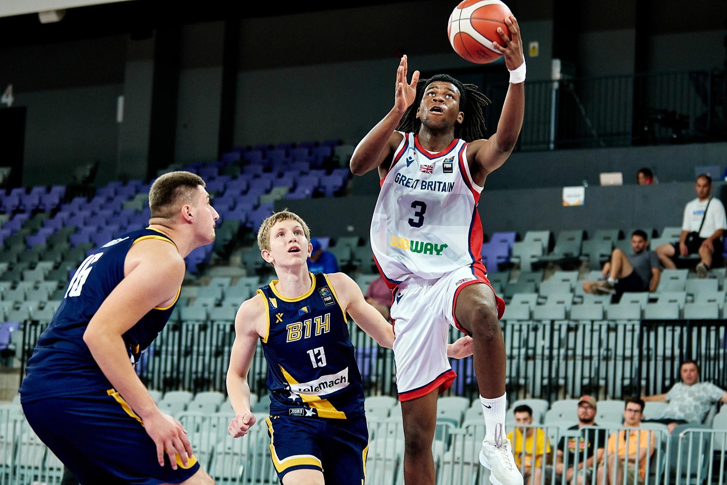 Oluwademilade Babalola attacks the rim
