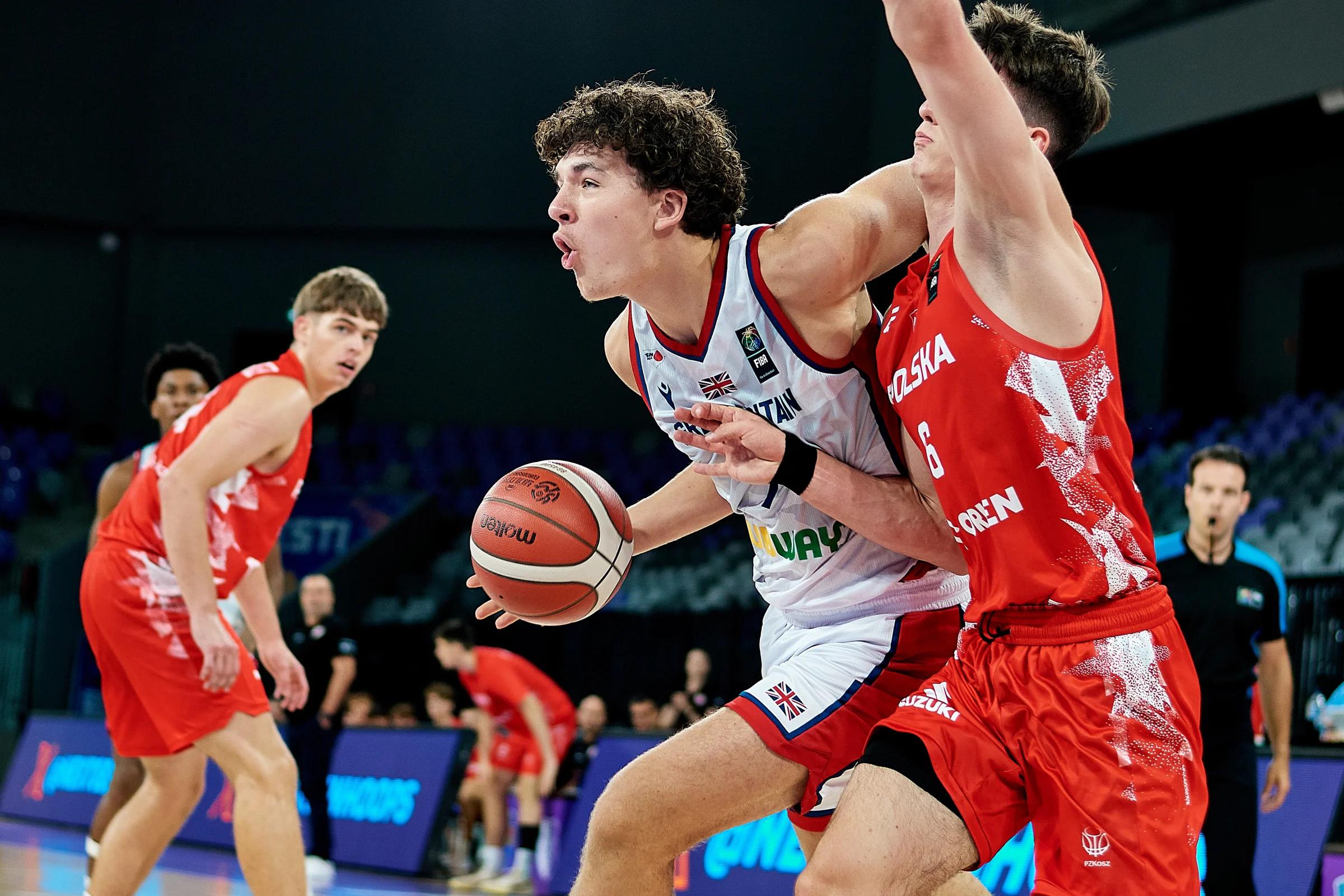 GB against Poland at U18 Men's EuroBasket