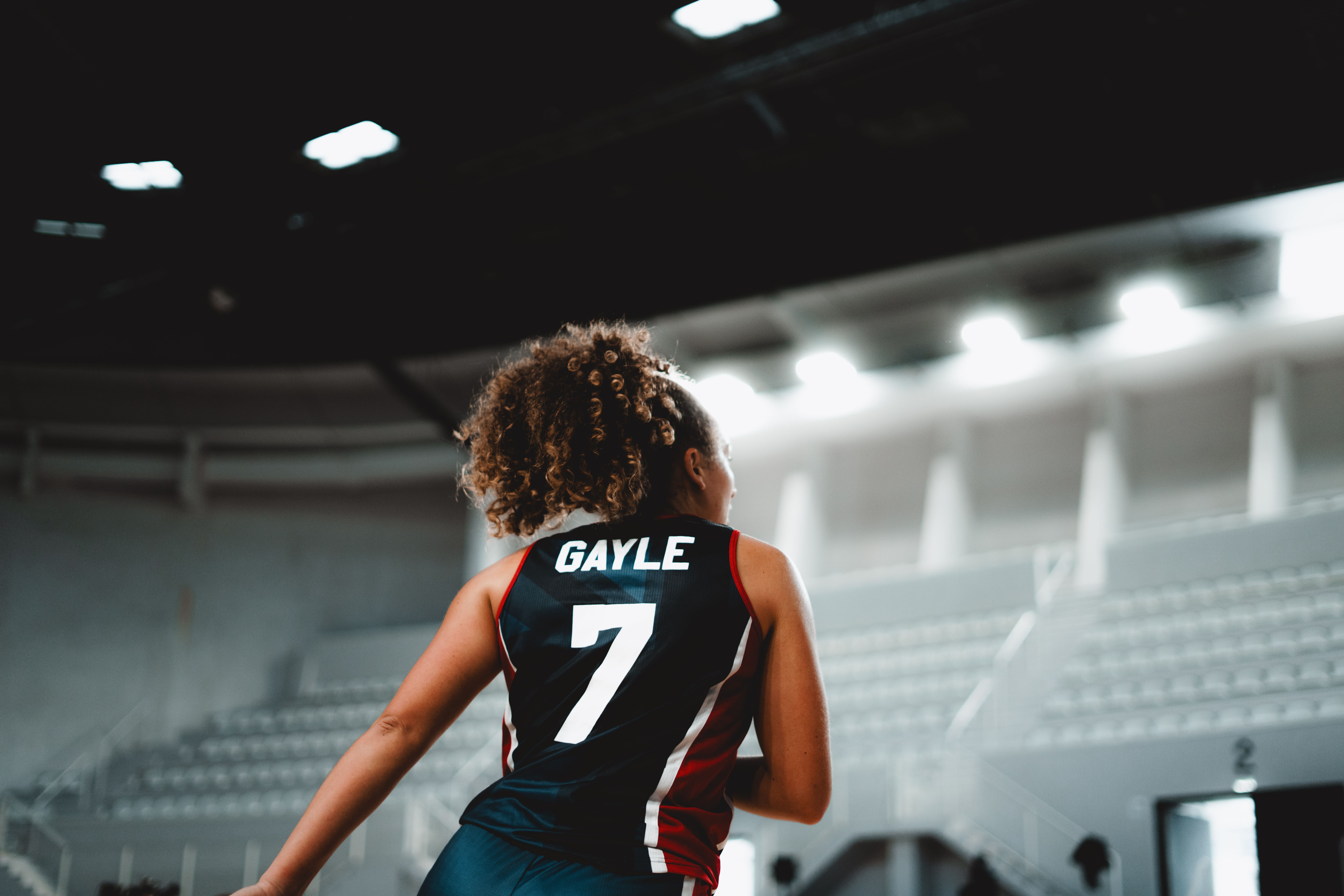 Gayle against Portugal in Bordeaux Women's Series