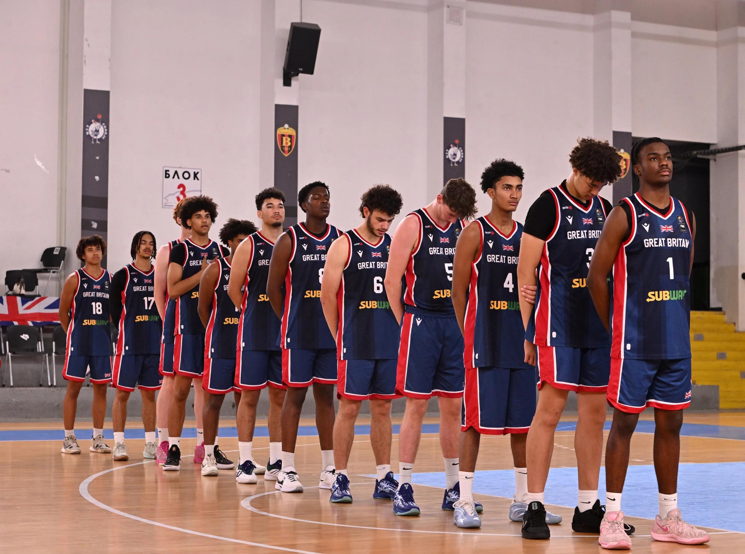 Maxx Tjongondjoza stars as GB overcome North Macedonia to reach 15th place at U16 Men’s EuroBasket