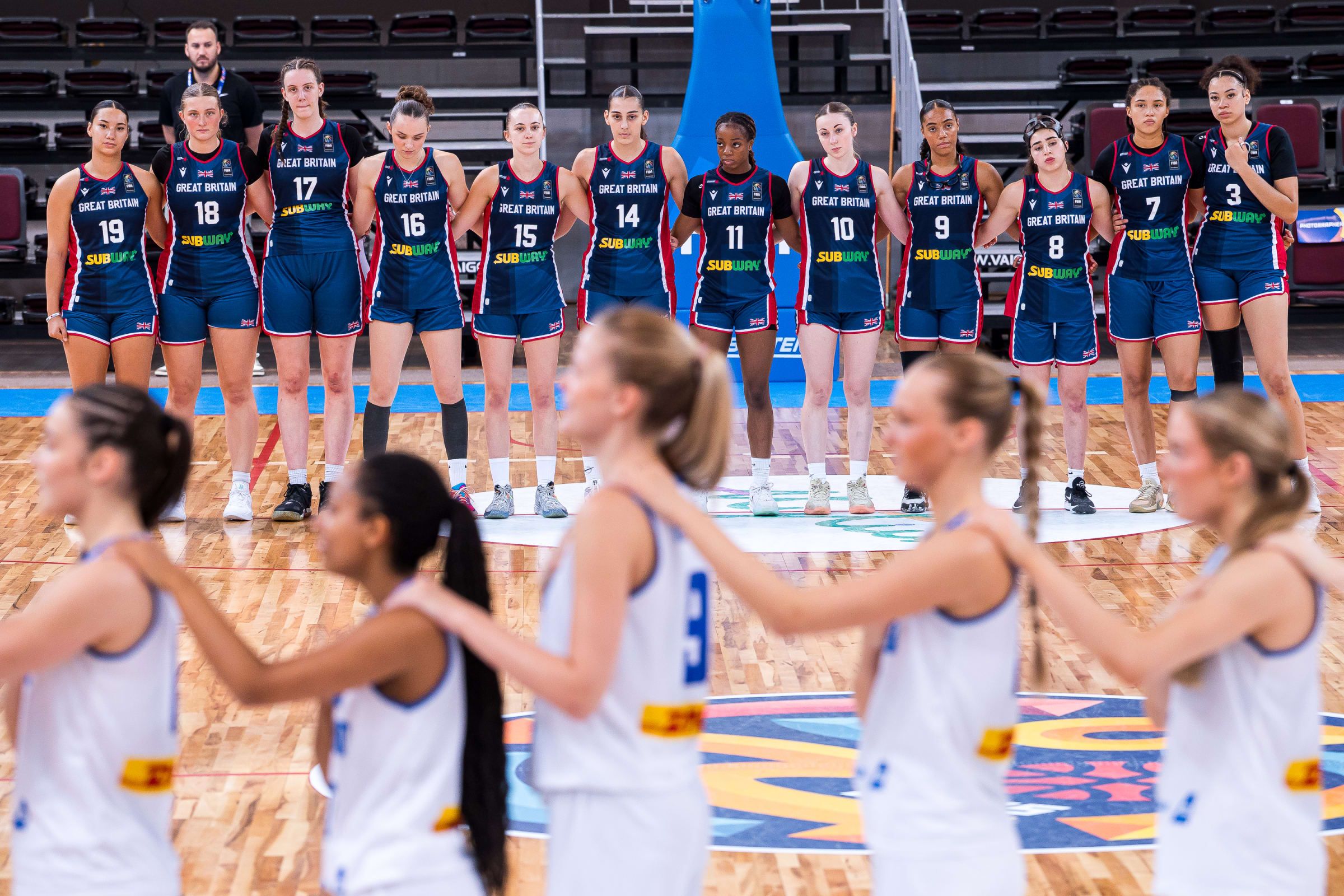 GB Women at U18 Women's EuroBasket 