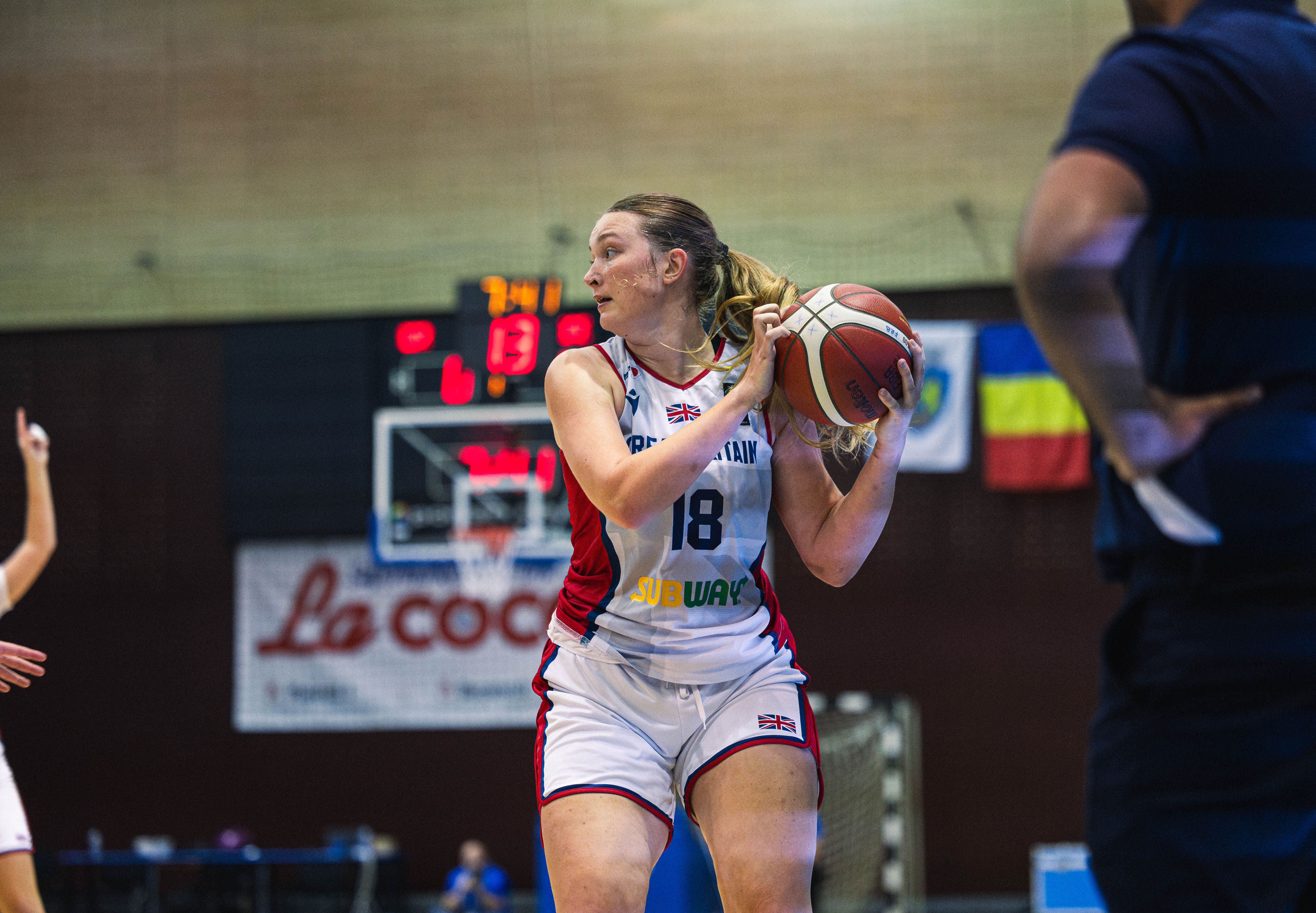 Haley Wright at EuroBasket 2024