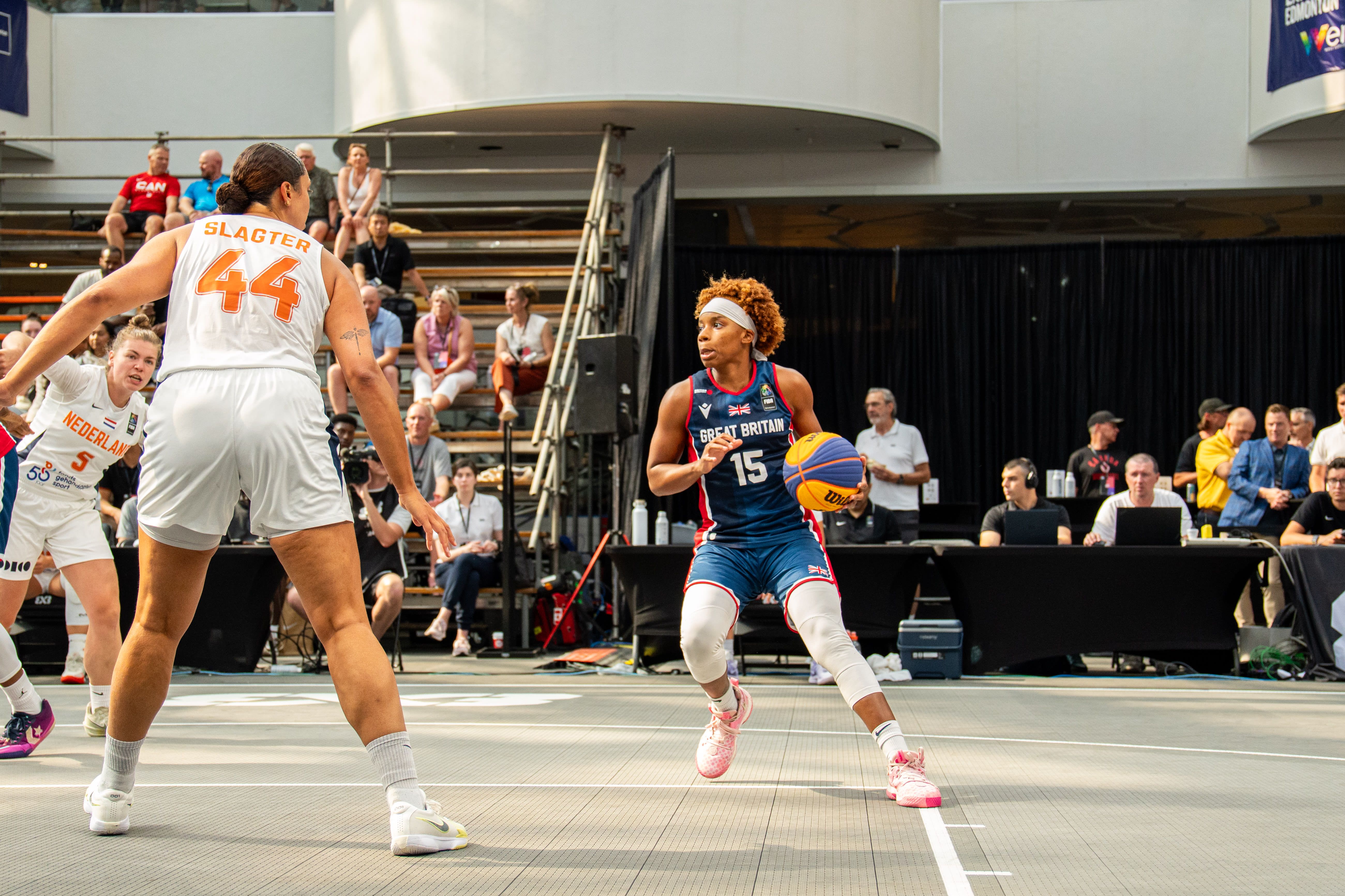Nina Rickards at Edmonton stop of Women's Series