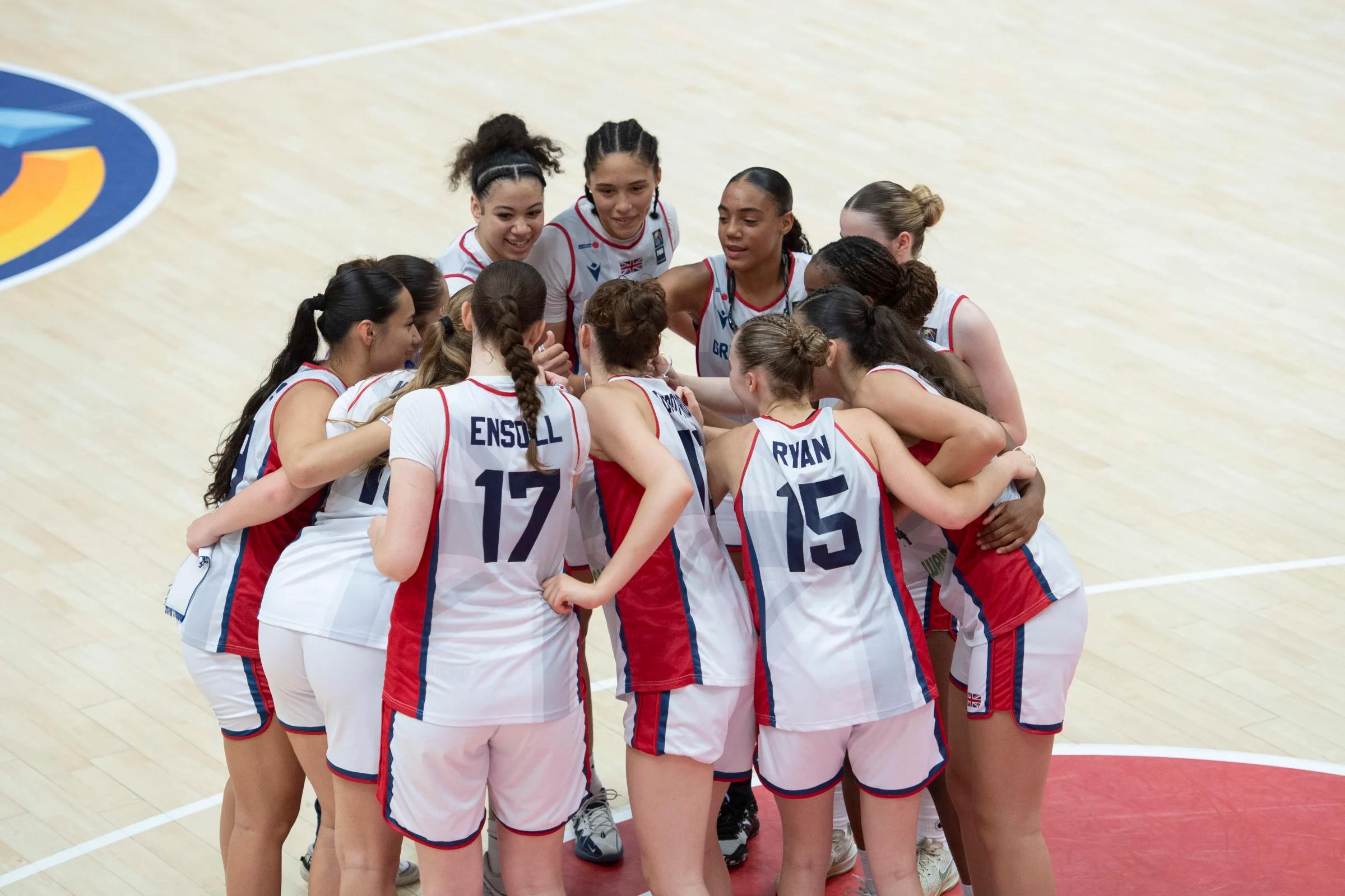 U18 Women through to Quarter-Finals, winning three of four in EuroBasket group