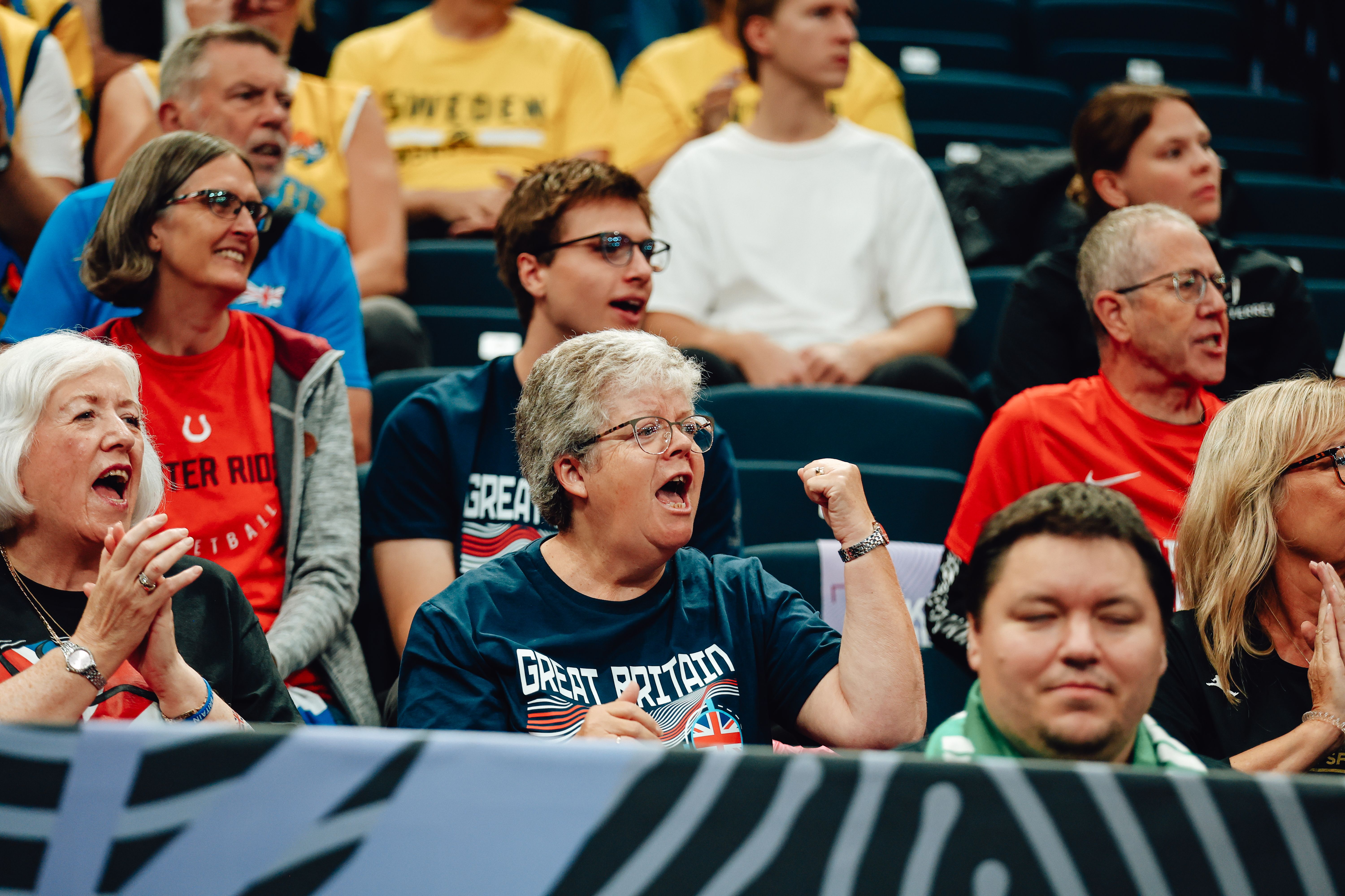 GB Men - Fans at EuroBasket
