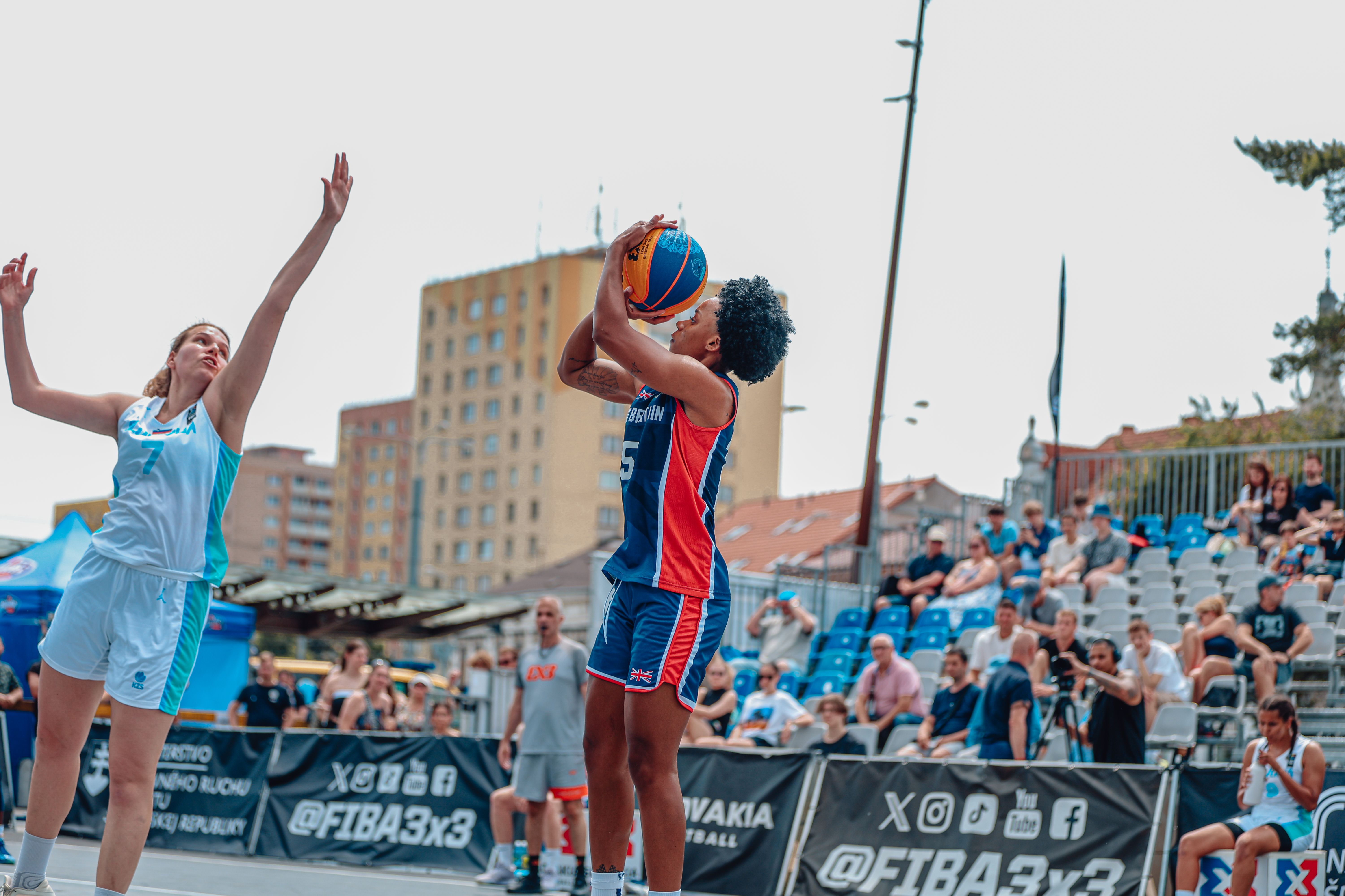 Nina at the 3X3 Europe Cup Qualifiers 