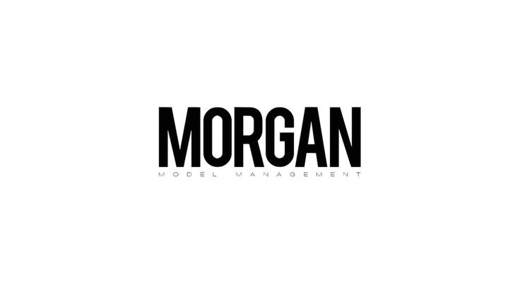 The Morgan Model Management wordmark on a white ground