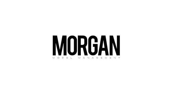 The Morgan Model Management wordmark on a white ground