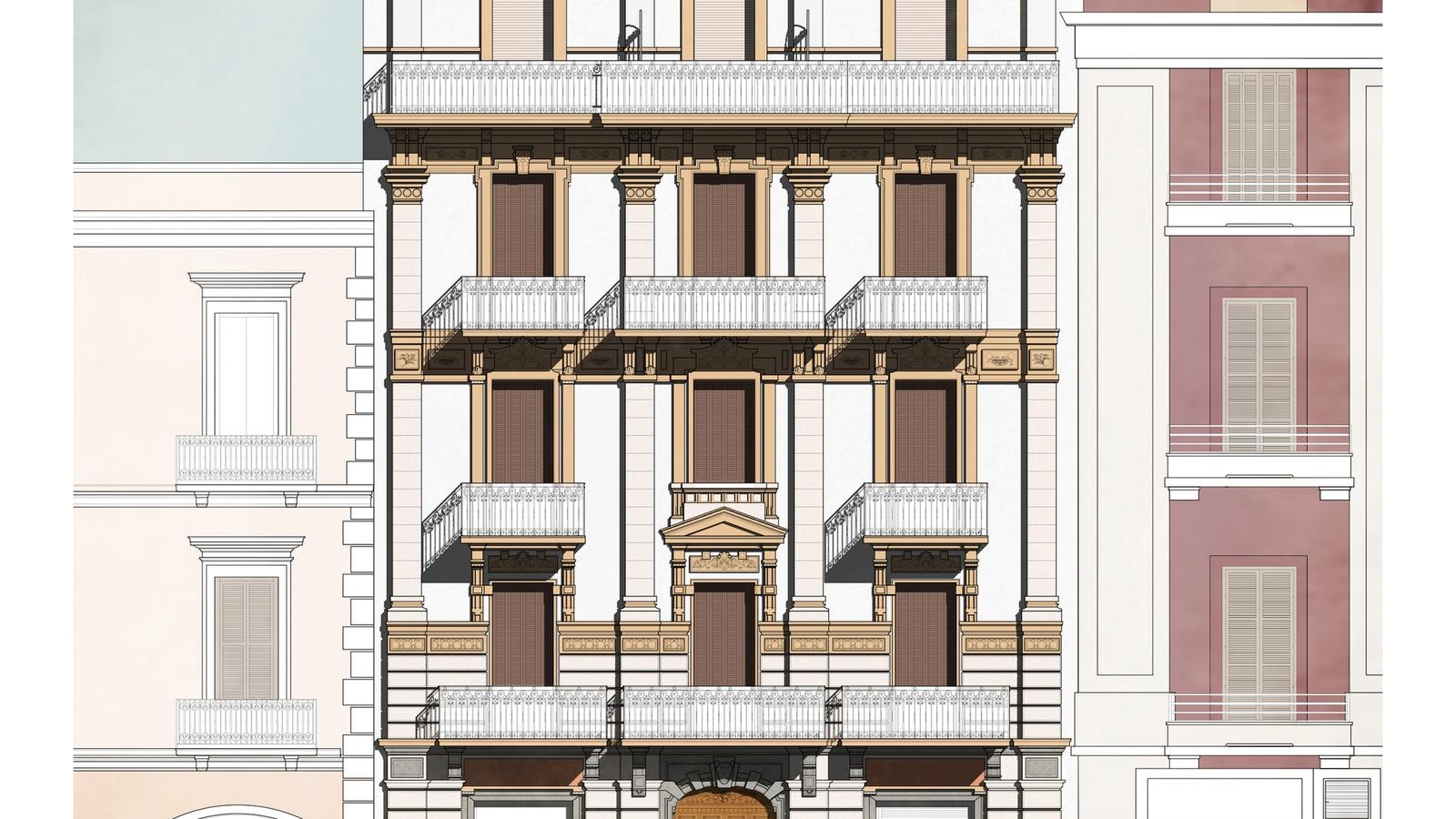 Palazzo de Ruvo, via Melo